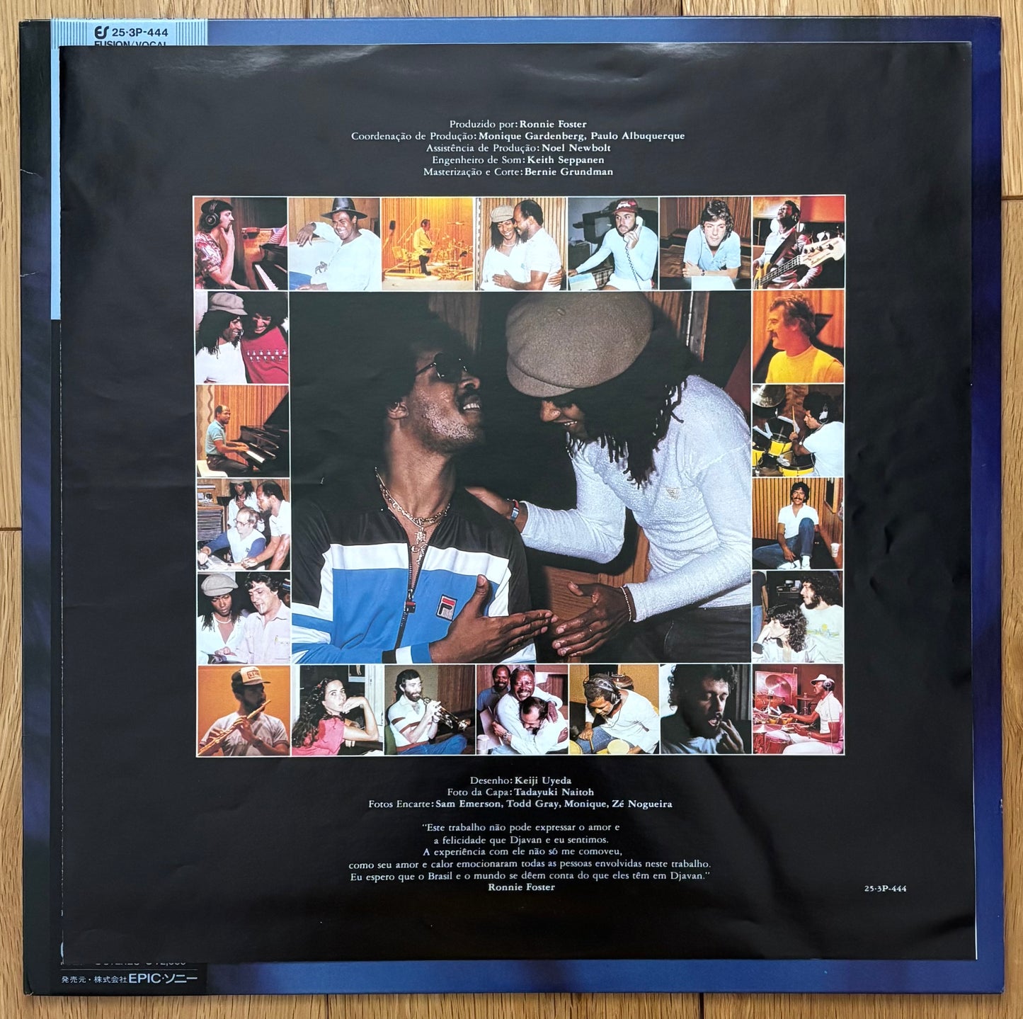 Djavan “Luz” (1982) Japanese Press