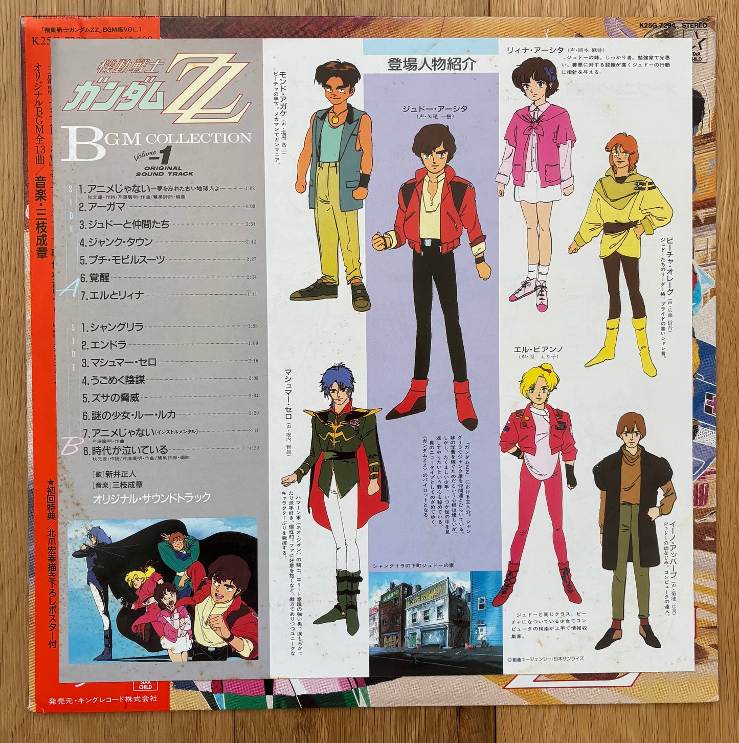 Mobile Suit Gundam ZZ BGM Collection Vol. 1 (1986)