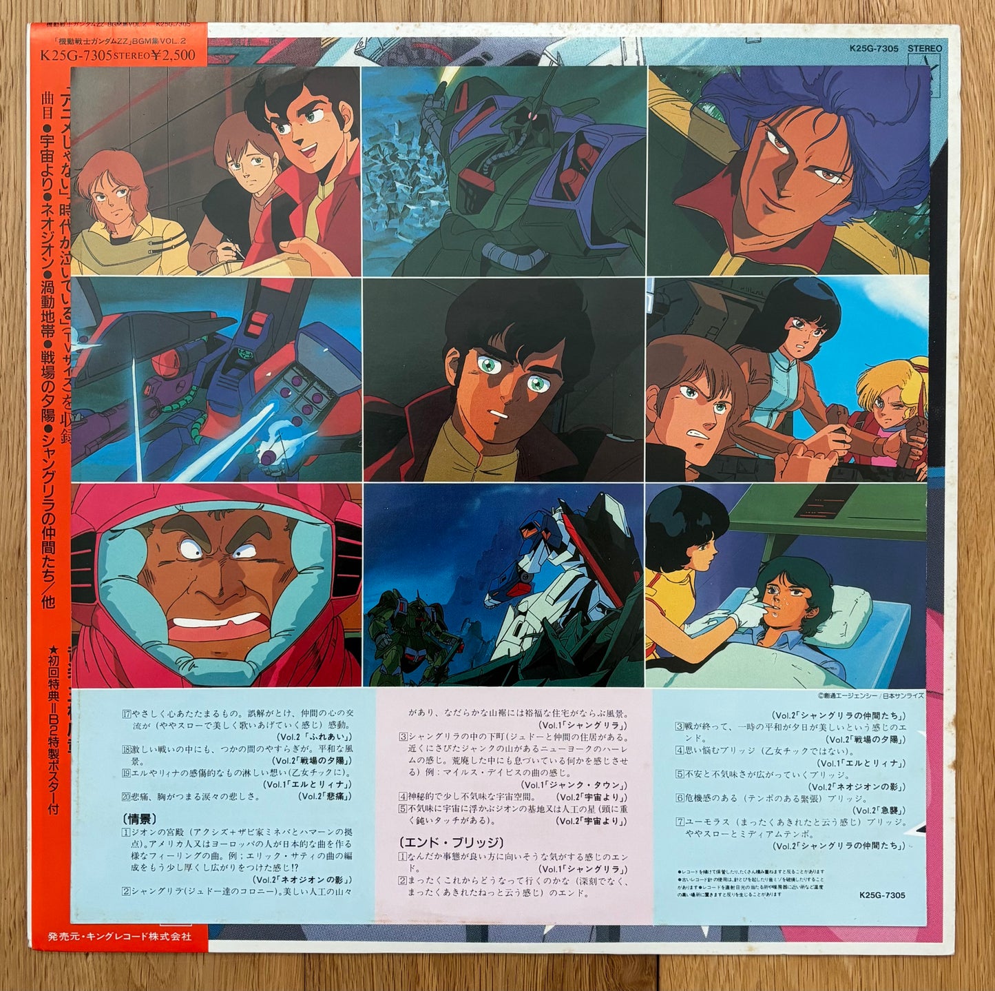 Mobile Suit Gundam ZZ BGM Collection Vol. 2 (1986)