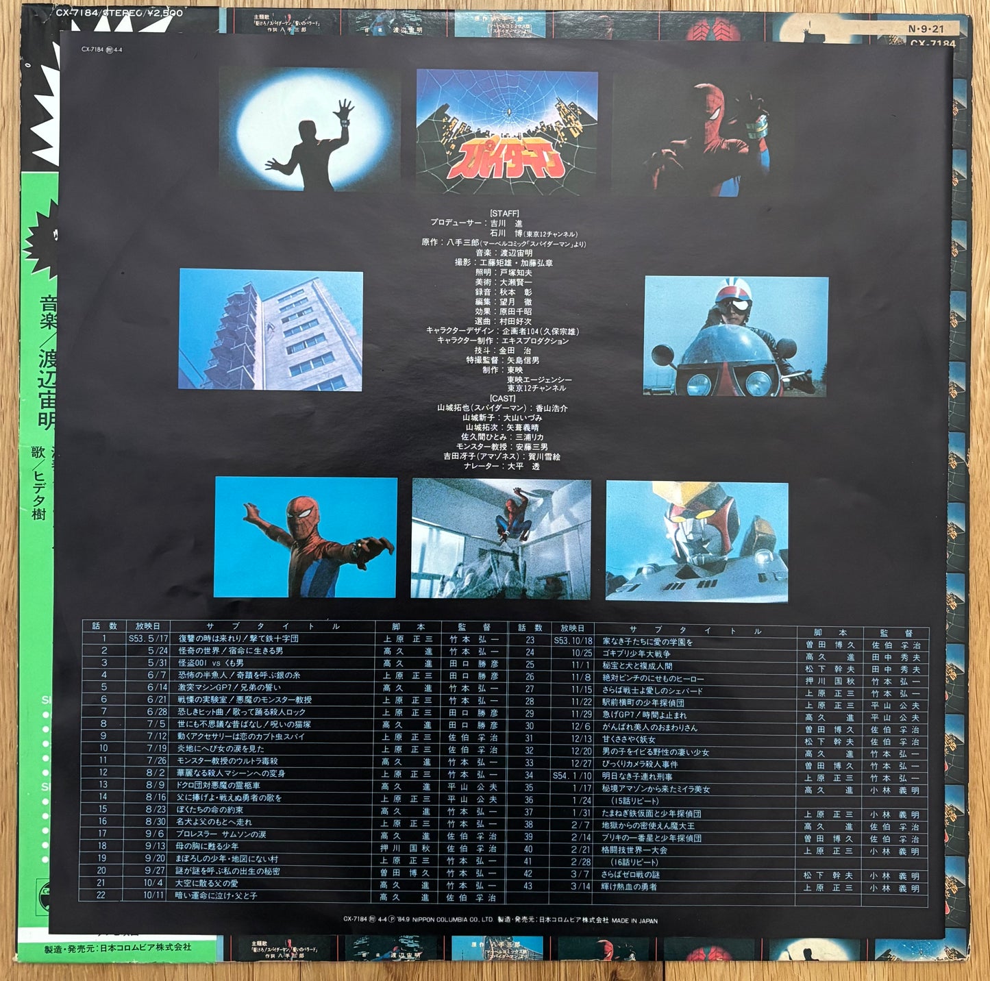 Chumei Watanabe “Eccentric Sounds Of Spider-Man” (1984)