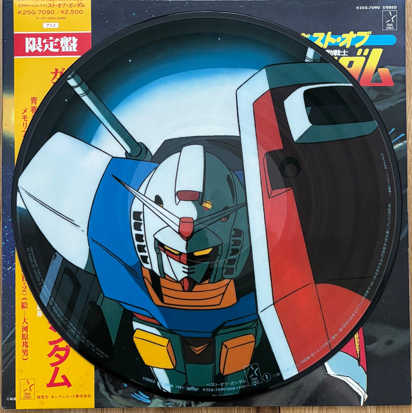 Gundam Anime OST/BGM (1982) Picture Disc