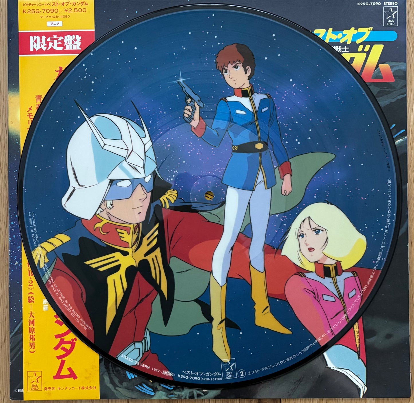 Gundam Anime OST/BGM (1982) Picture Disc
