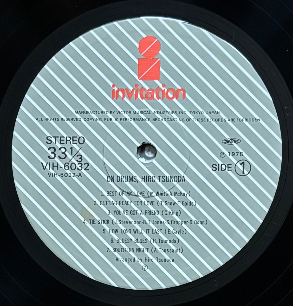 Hiro Tsunoda “On Drums” (1978)