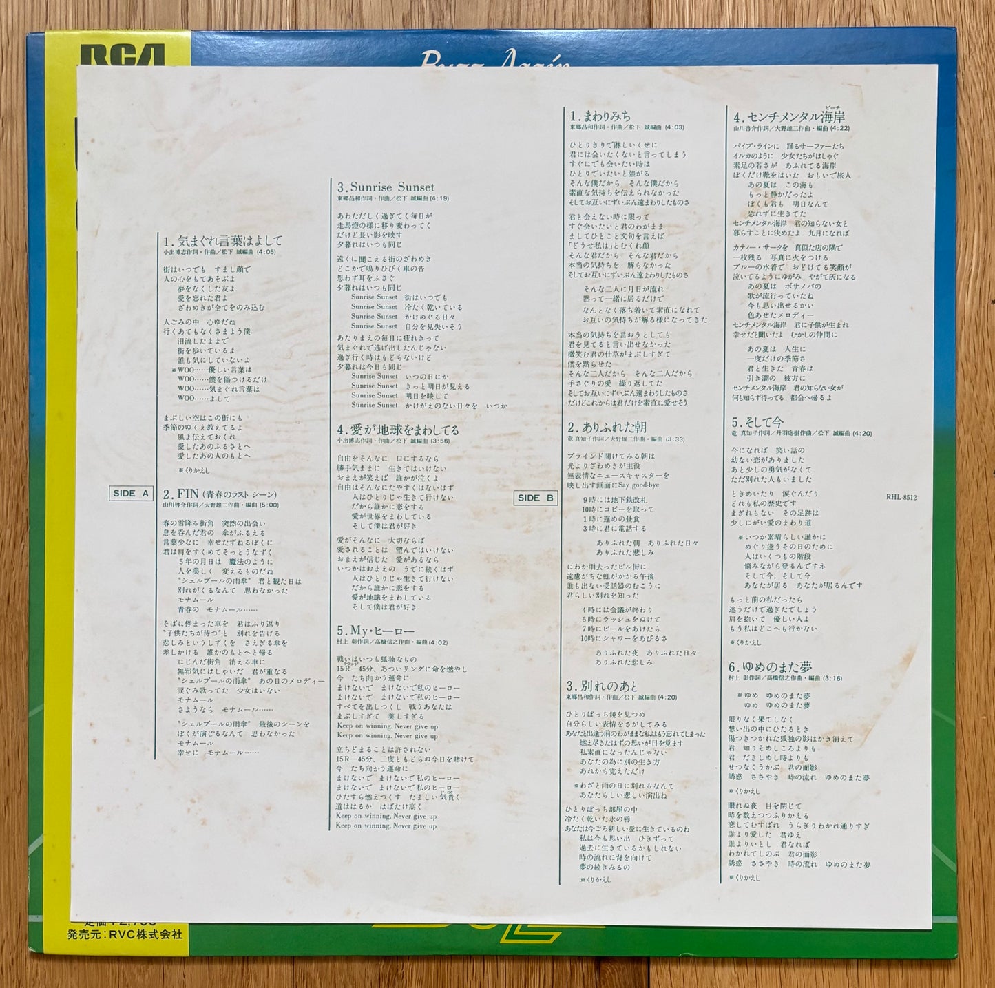 Buzz “Buzz Again” (1981)