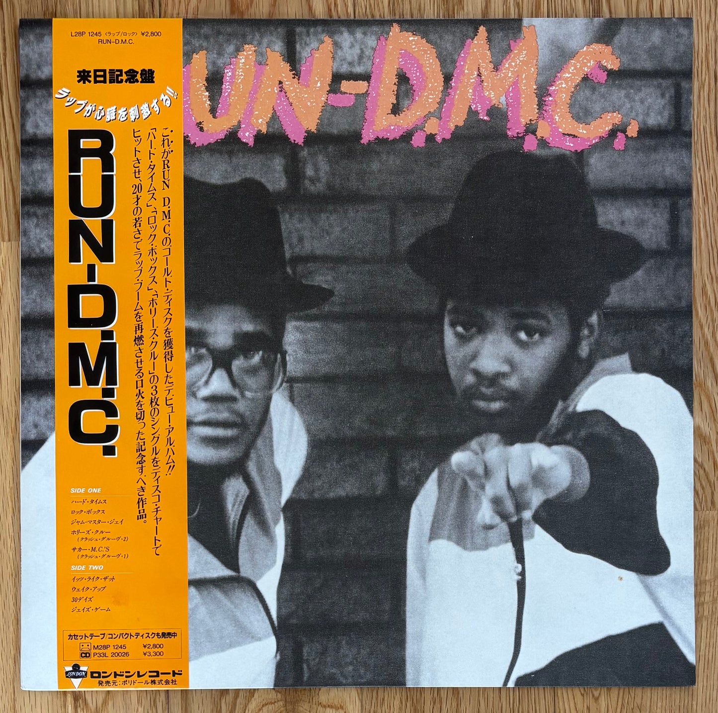 Run-DMC "Run-DMC" (1984) - Japanese Press