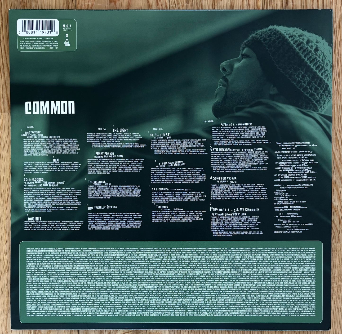 Common "Like Water For Chocolate" (2000) Double LP