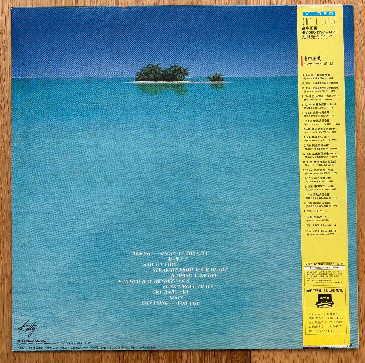 Masayoshi Takanaka “Can I Sing?” (1983)