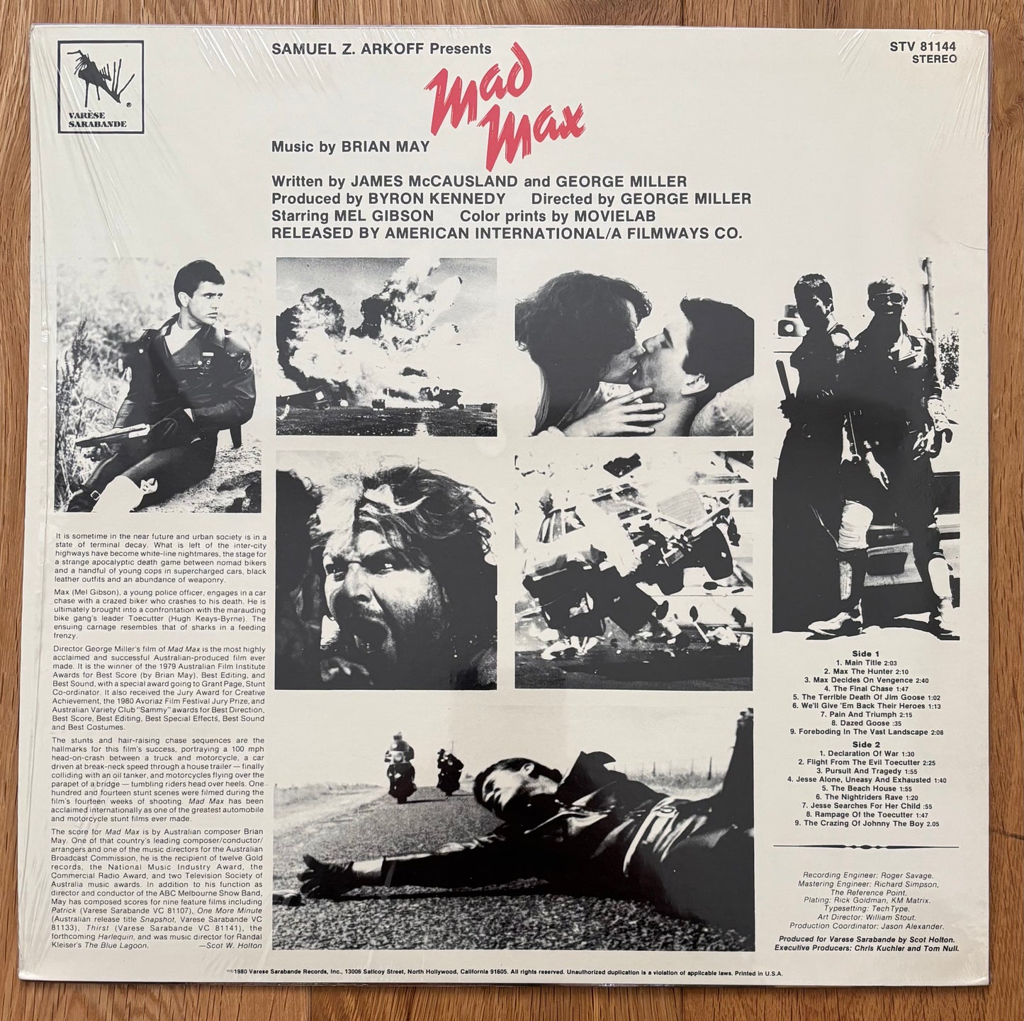 Mad Max (1980) US Press