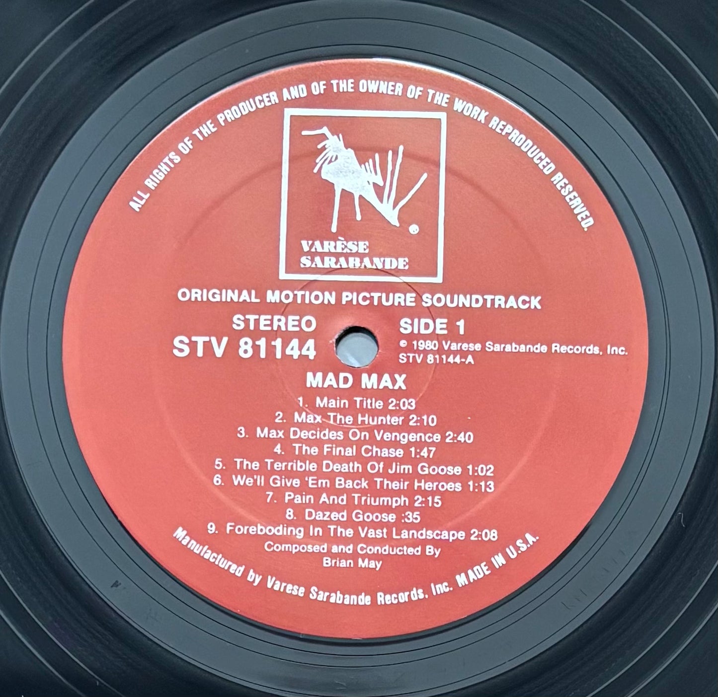 Mad Max (1980) US Press