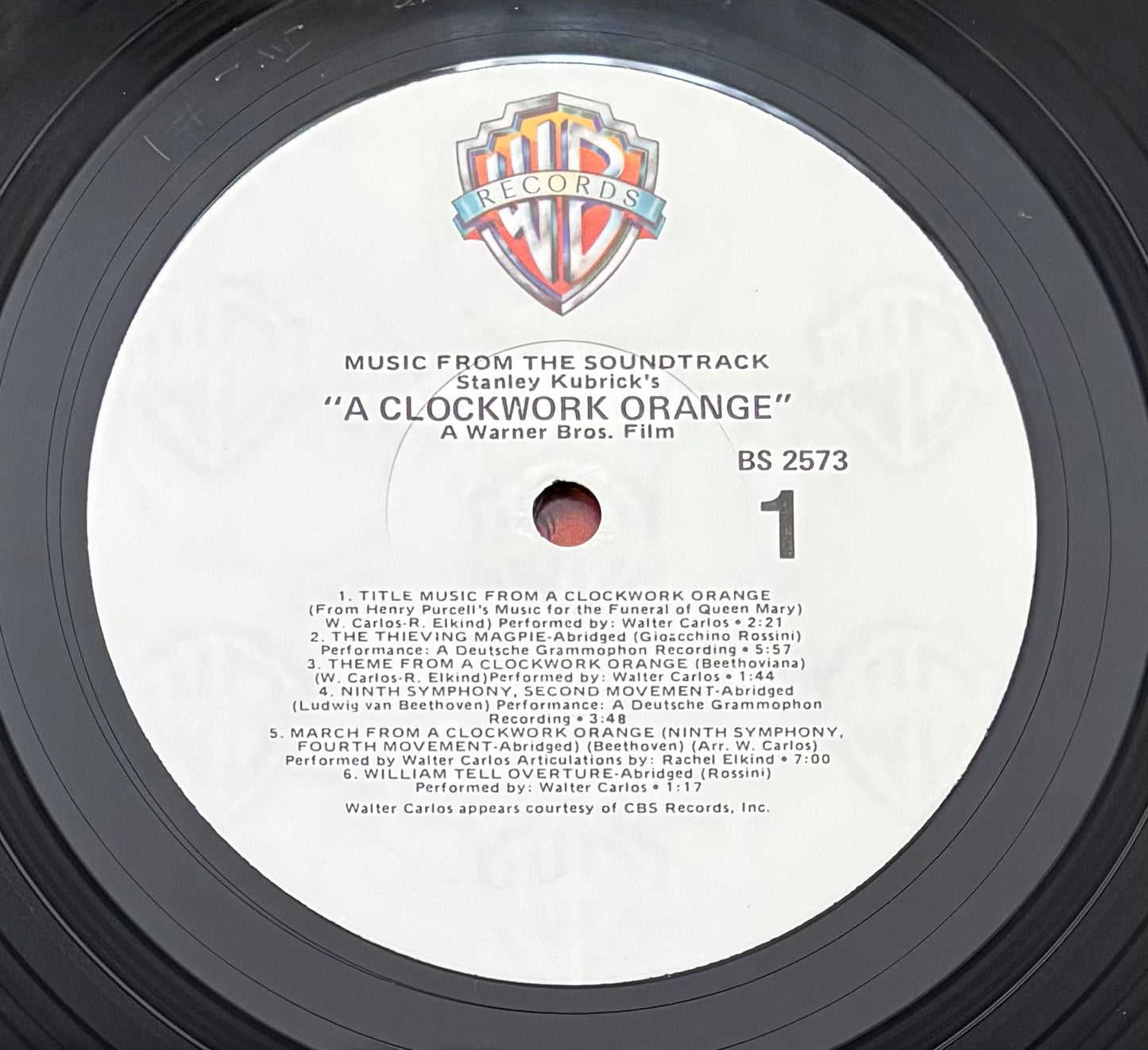 Stanley Kubrick’s Clocwork Orange (1972) Second US press