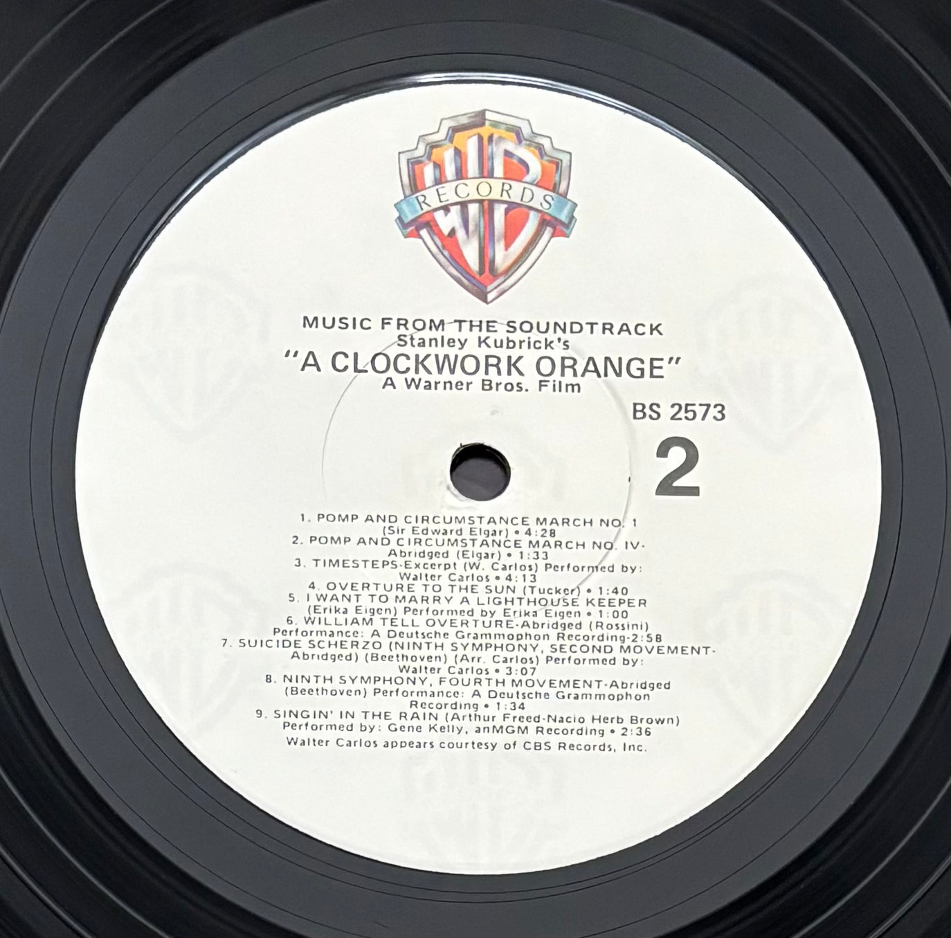 Stanley Kubrick’s Clocwork Orange (1972) Second US press