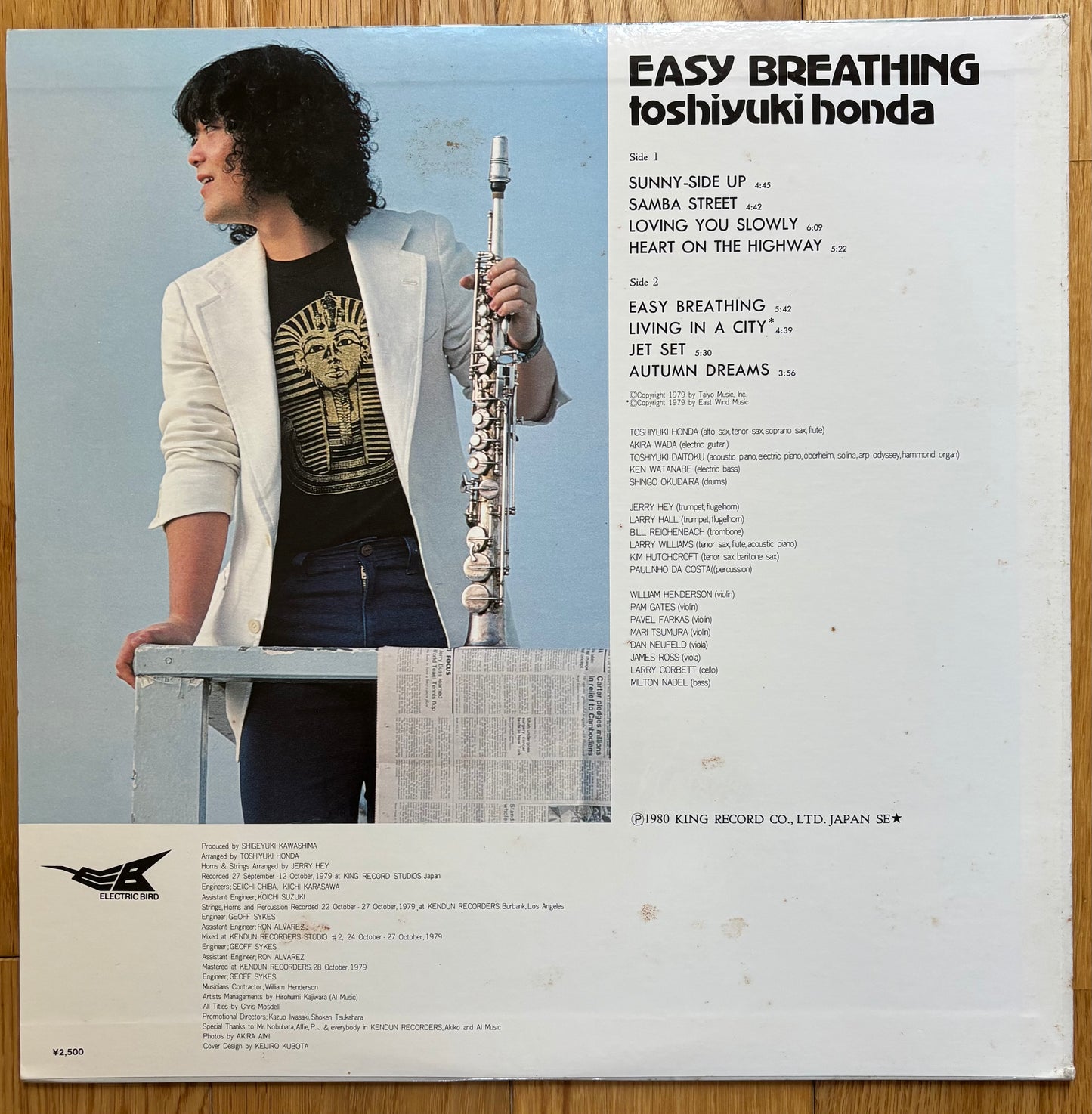 Toshiyuki Honda “Easy Breathing” (1980)