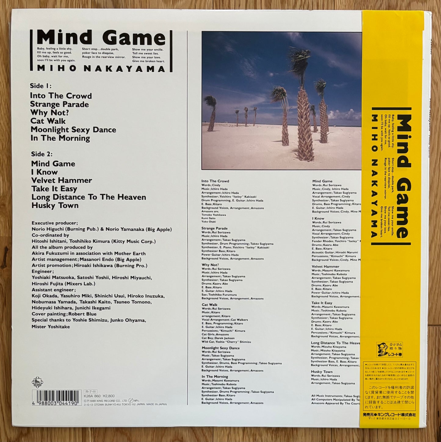 Miho Nakayama “Mind Game” (1988)