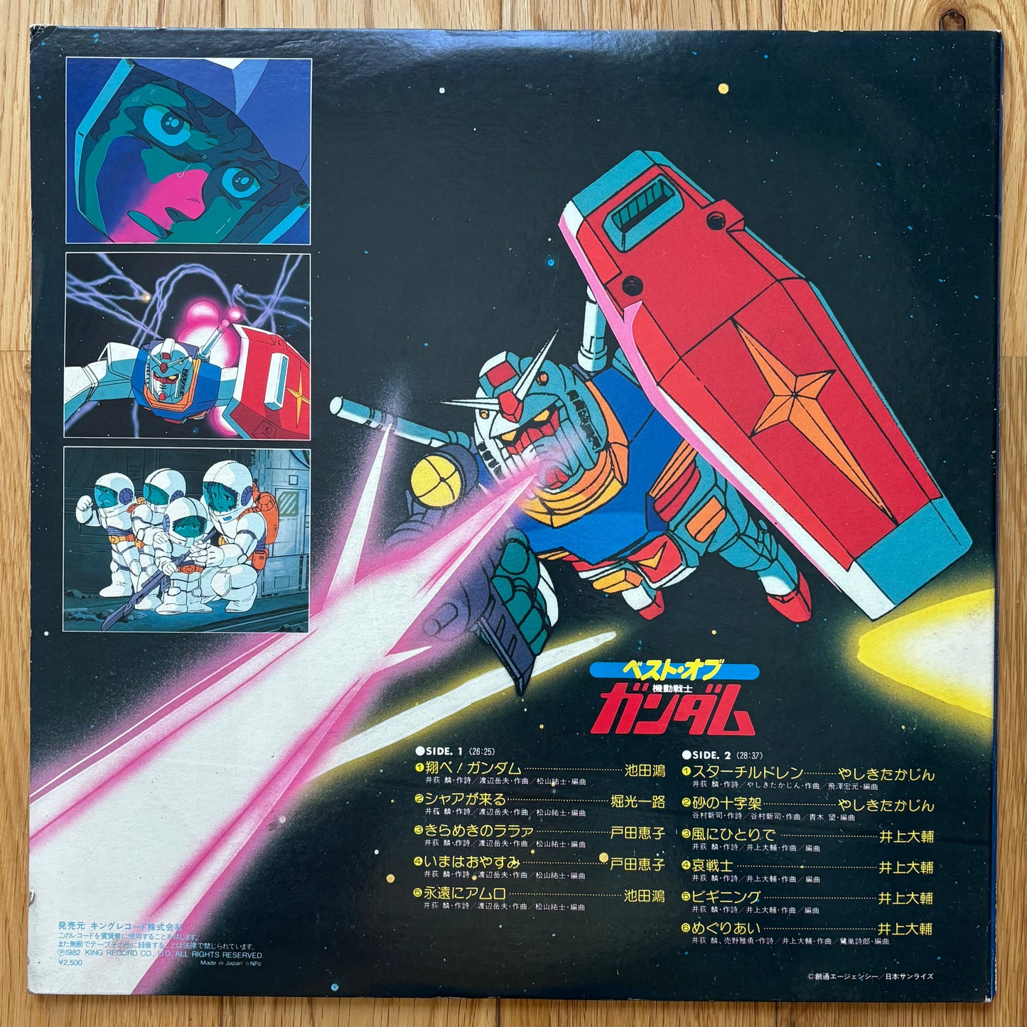 Gundam Anime OST/BGM (1982) - Picture Disc
