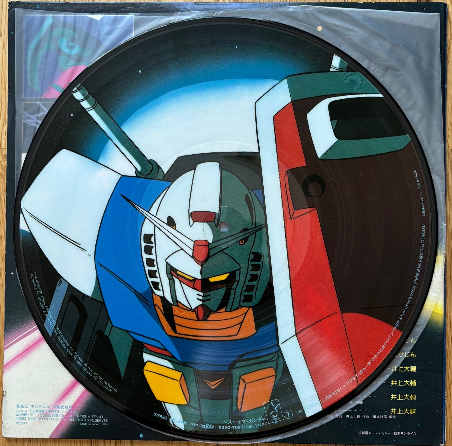 Gundam Anime OST/BGM (1982) - Picture Disc