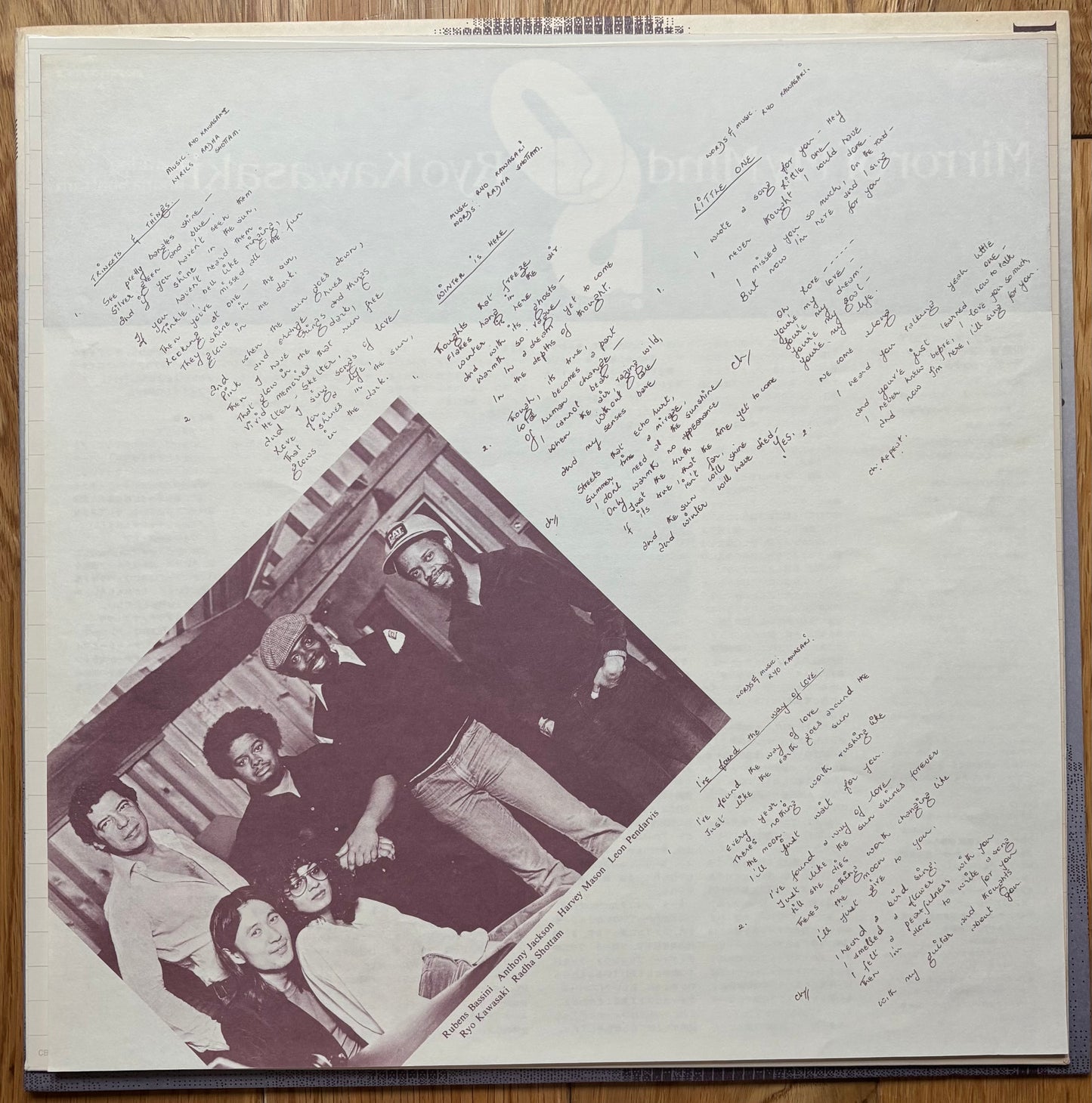 Ryo Kawasaki “Mirror Of My Mind” (1979)  First Press