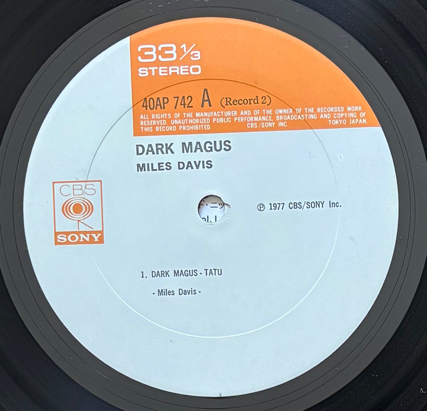 Miles Davis “Dark Magus” (1977) First Press