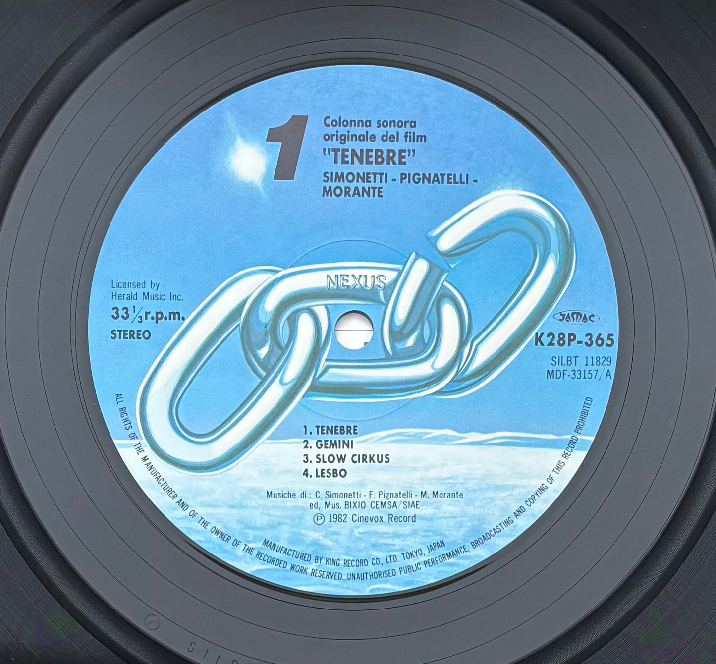 Tenebre (1982) Japanese Press