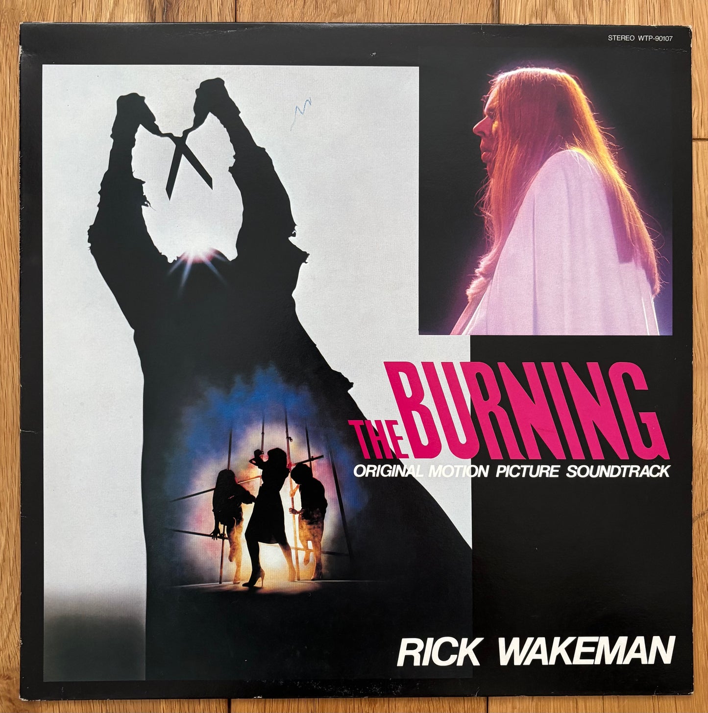 “The Burning” OST (1981) Japanese press - White label promo