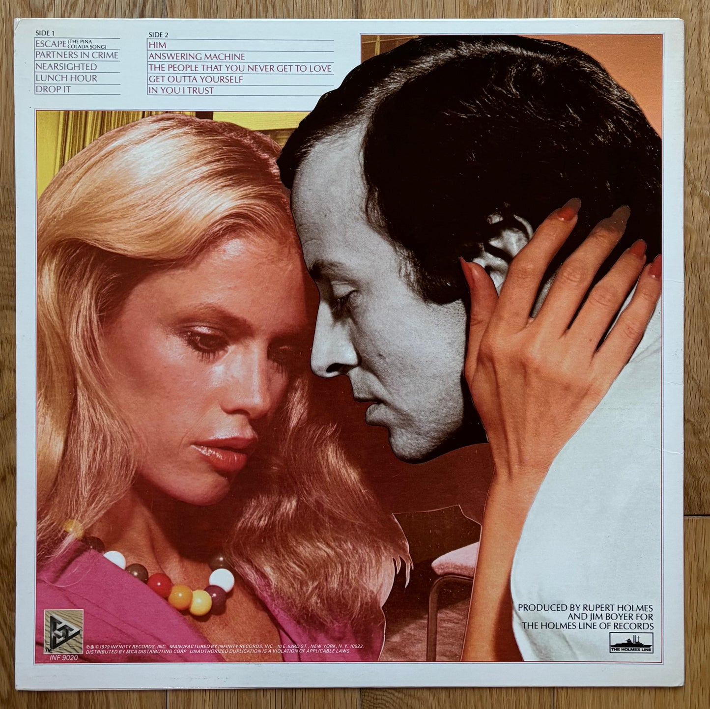 Rupert Holmes “Partners In Crime” (1979) Japanese Press