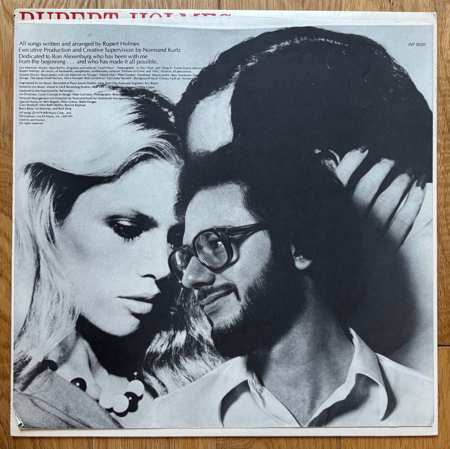 Rupert Holmes “Partners In Crime” (1979) Japanese Press