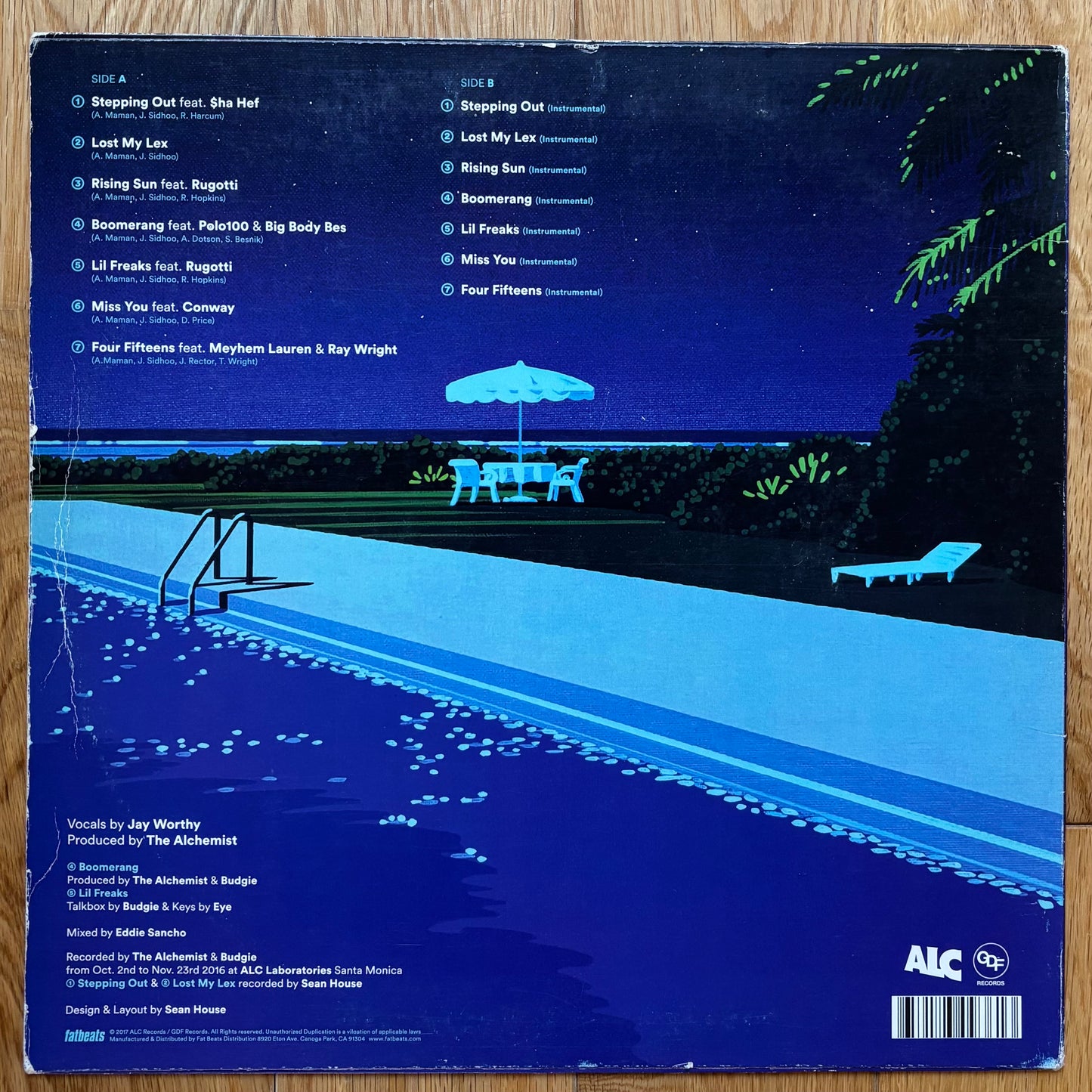 Jay Worthy / The Alchemist "Fantasy Island" (2017) Second Press