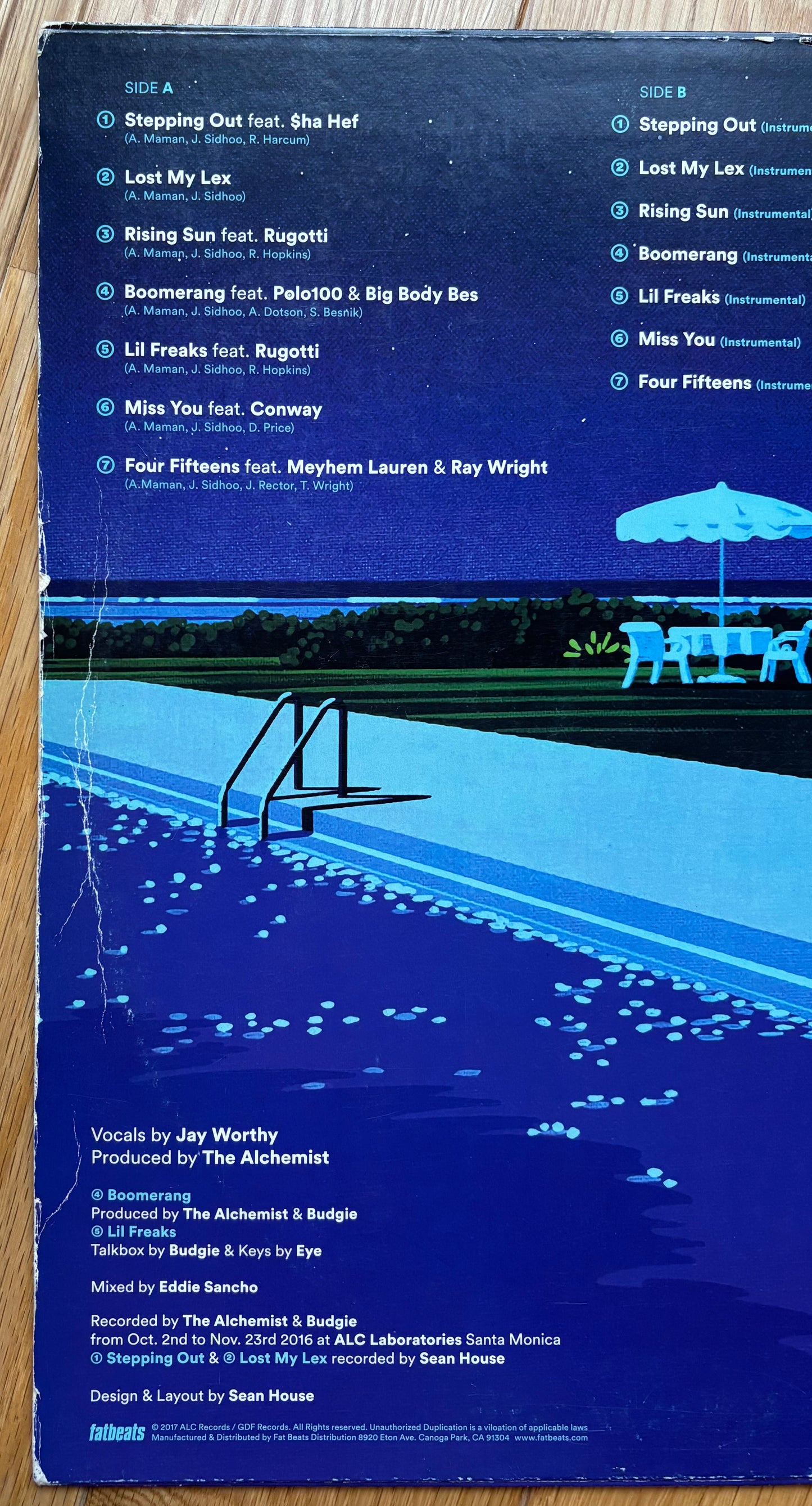 Jay Worthy / The Alchemist "Fantasy Island" (2017) Second Press