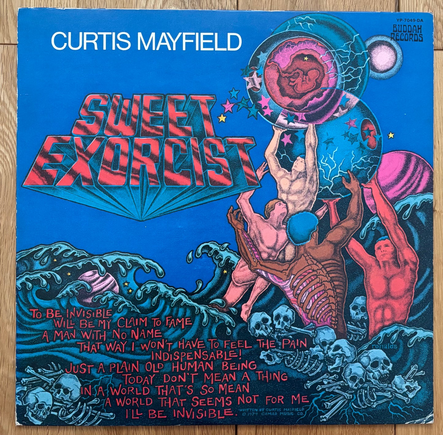 Curtis Mayfield “Sweet Exorcist” (1974) Japanese press