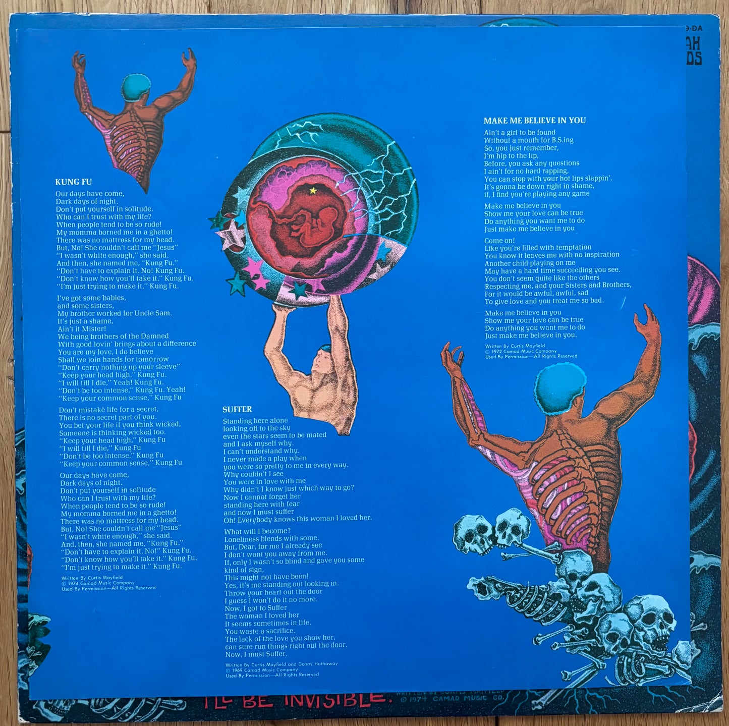 Curtis Mayfield “Sweet Exorcist” (1974) Japanese press