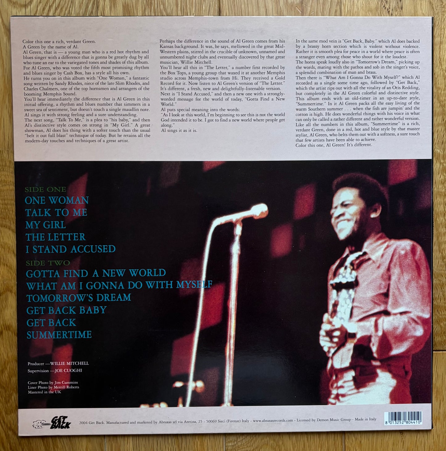 Al Green “Green Is Blues” (2004) reissue