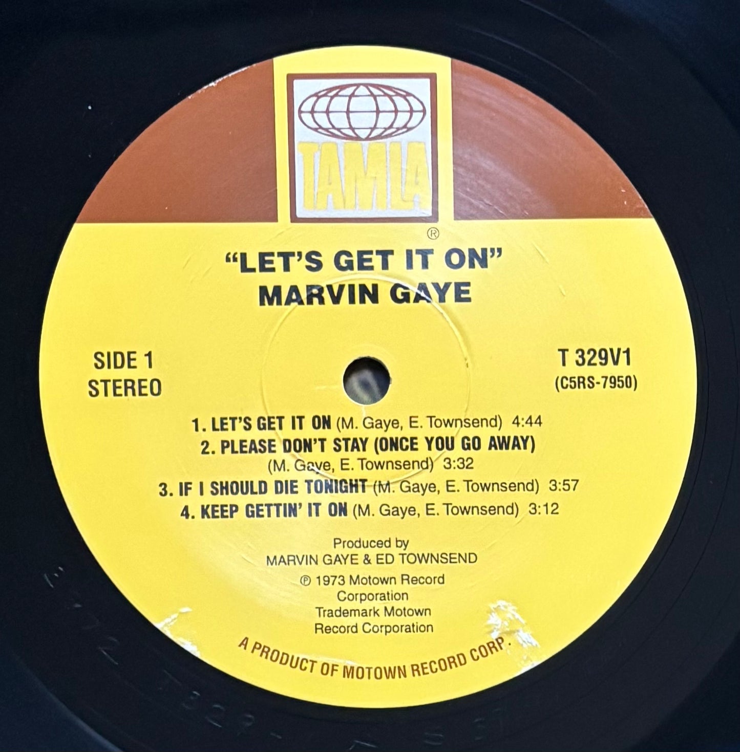 Marvin Gaye “Let’s Get It On” (Reissue) Gatefold Jacket