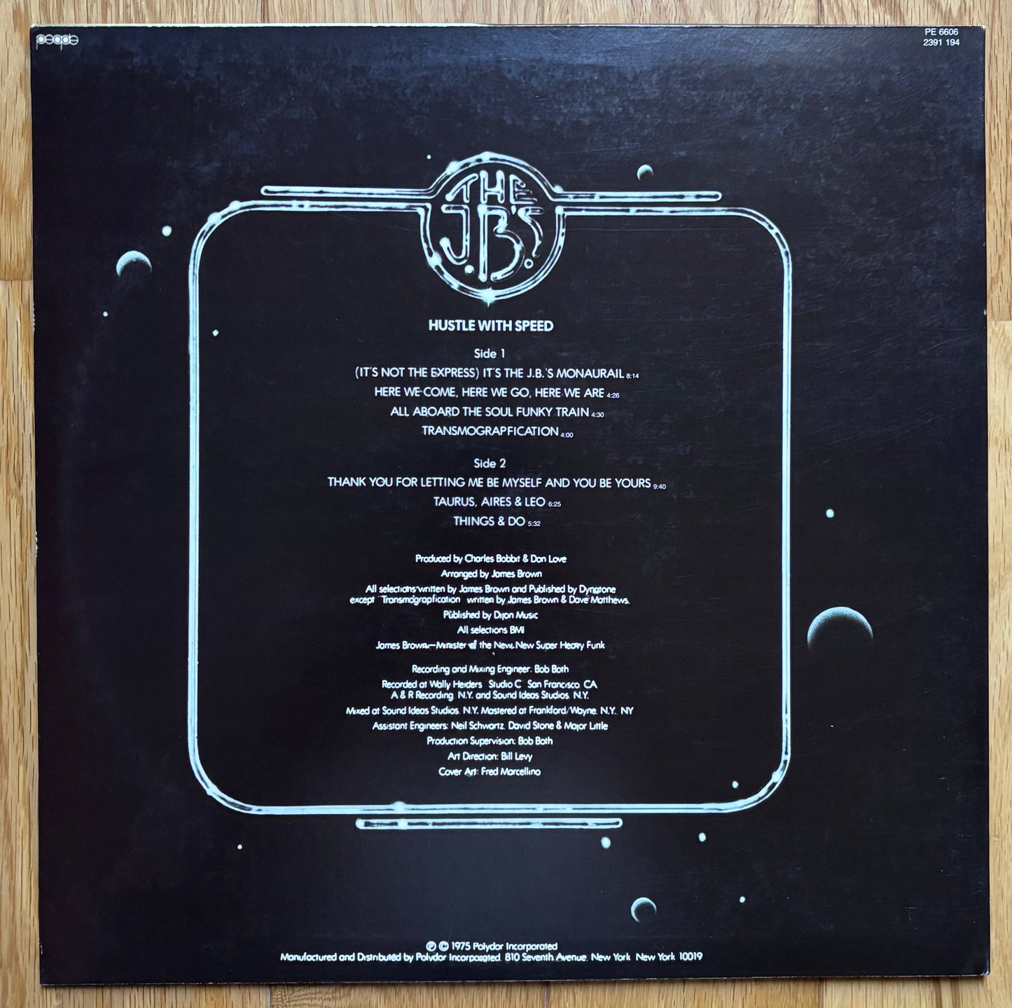 The J.B’s “Hustle With Speed” (US reissue)