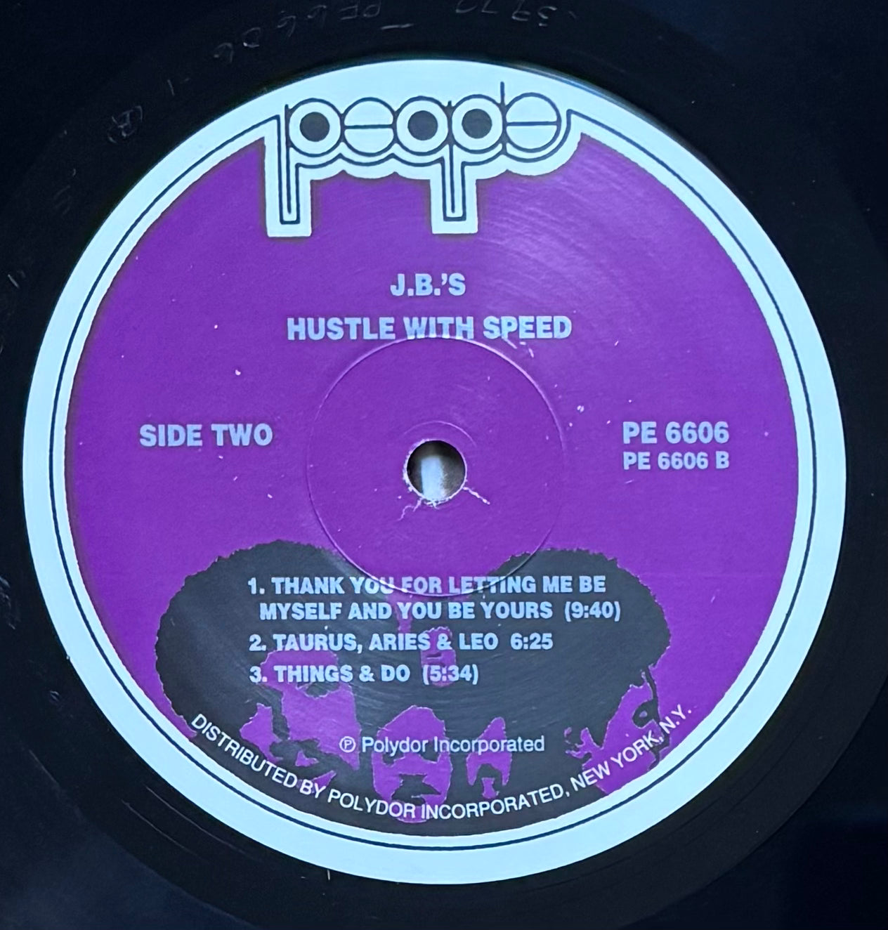 The J.B’s “Hustle With Speed” (US reissue)