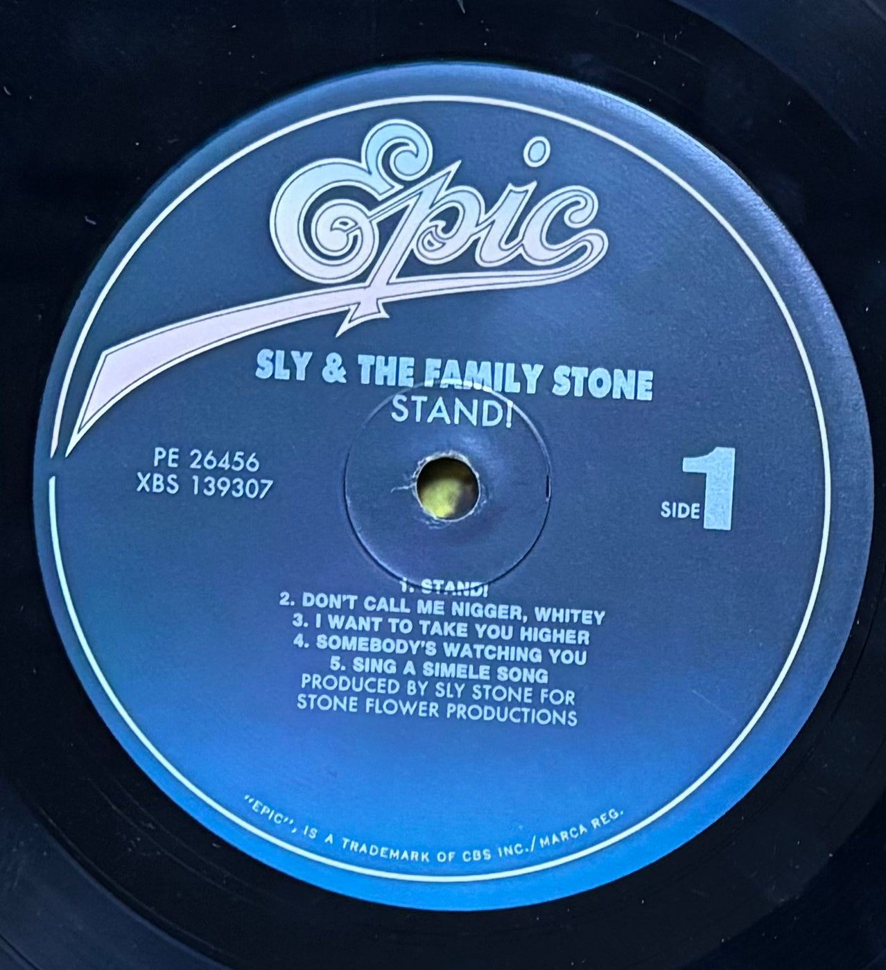 Sly And The Family Stone “Stand!” (US Reissue)