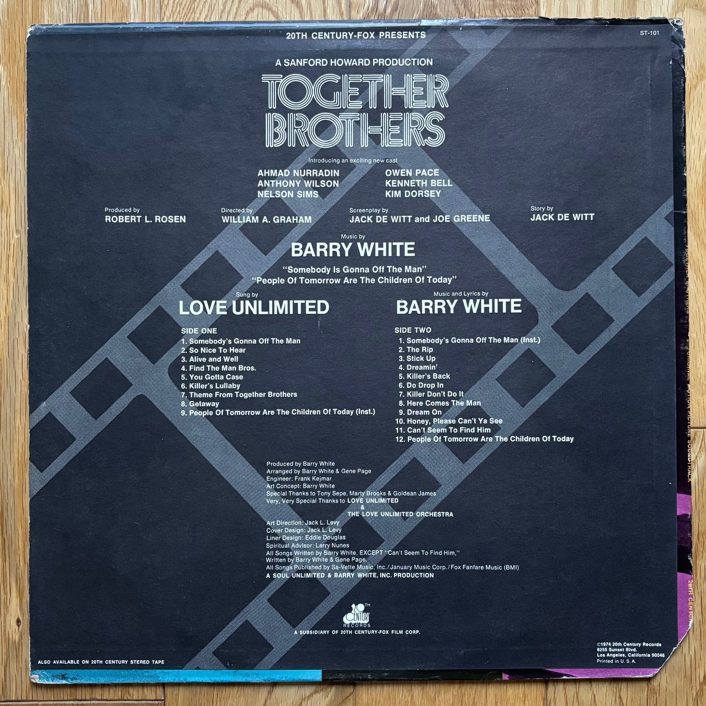Barry White / Love Unlimited “Together Brothers” (1974)
