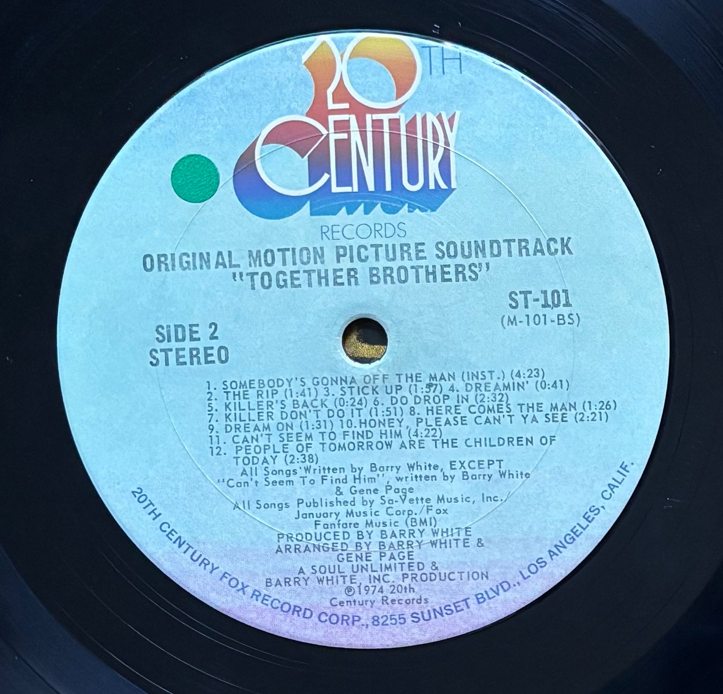 Barry White / Love Unlimited “Together Brothers” (1974)