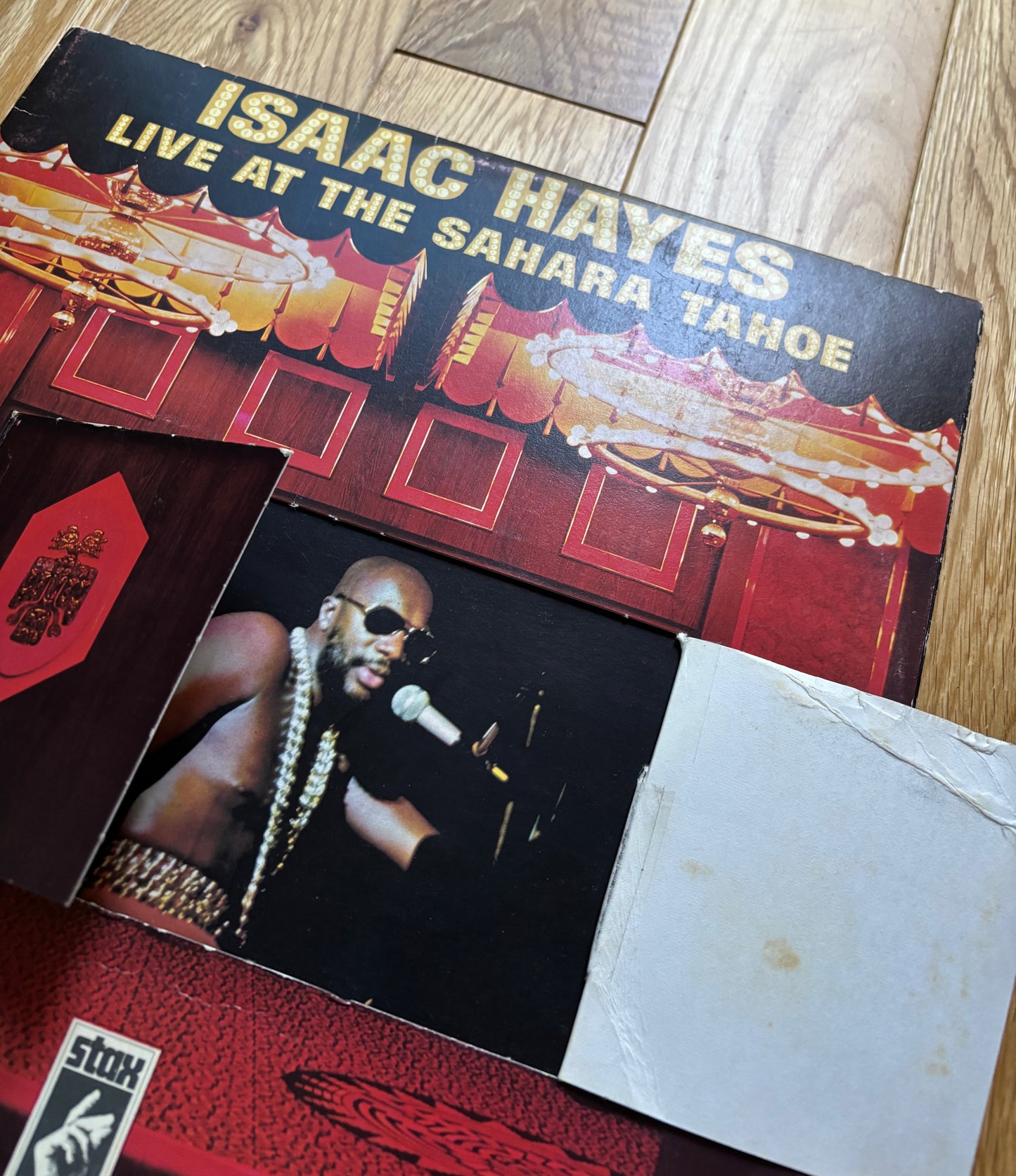 Isaac Hayes “Live At The Sahara Tahoe” (1973) Australian Press