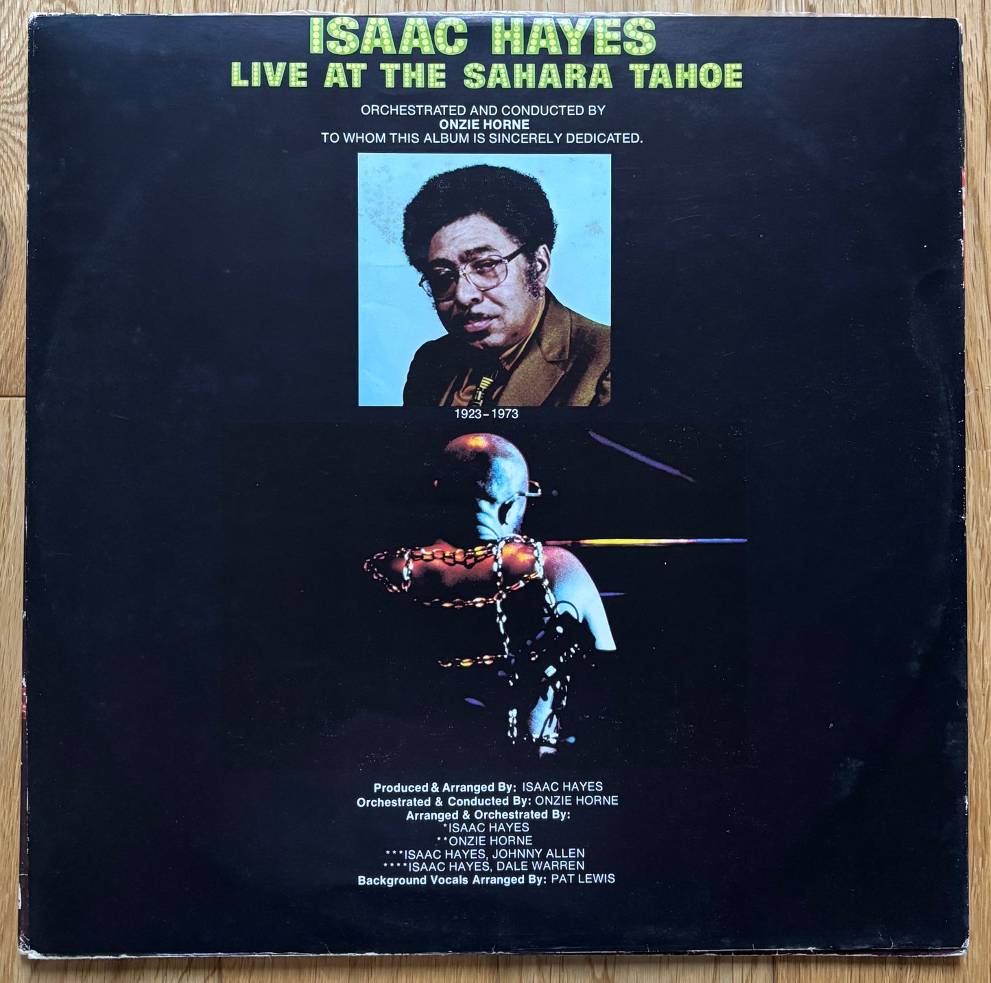 Isaac Hayes “Live At The Sahara Tahoe” (1973) Australian Press