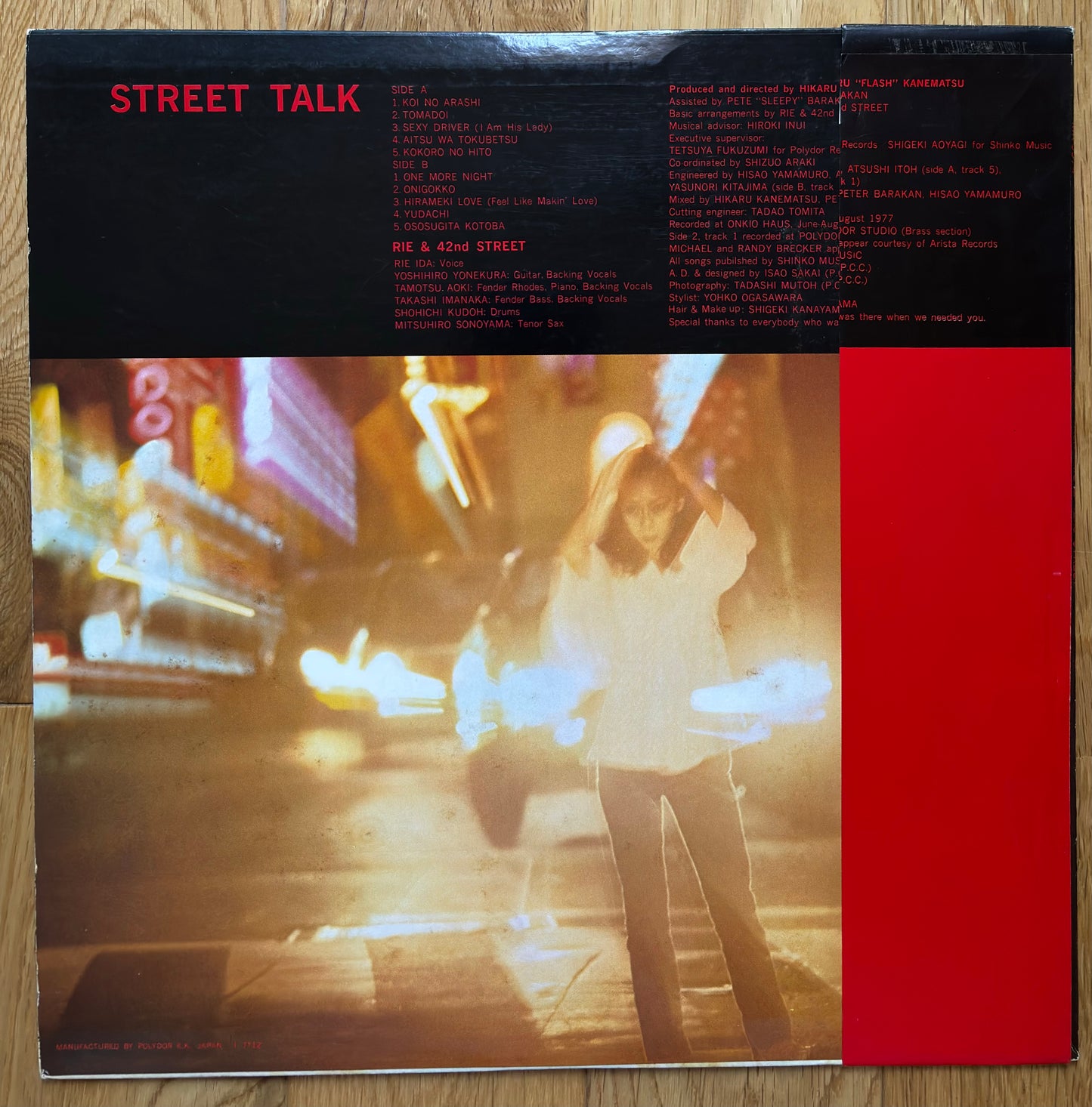 Rie Ida & 42nd Street “Street Talk” (1977)