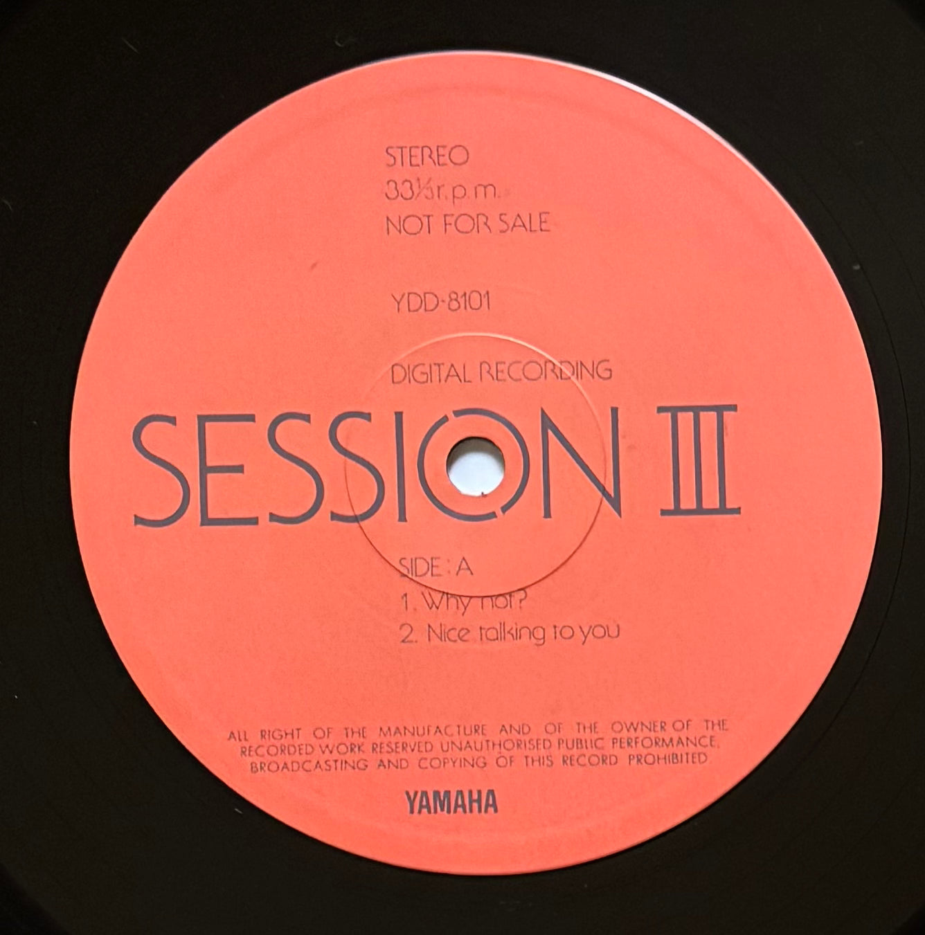 Yamaha Session III (1981)