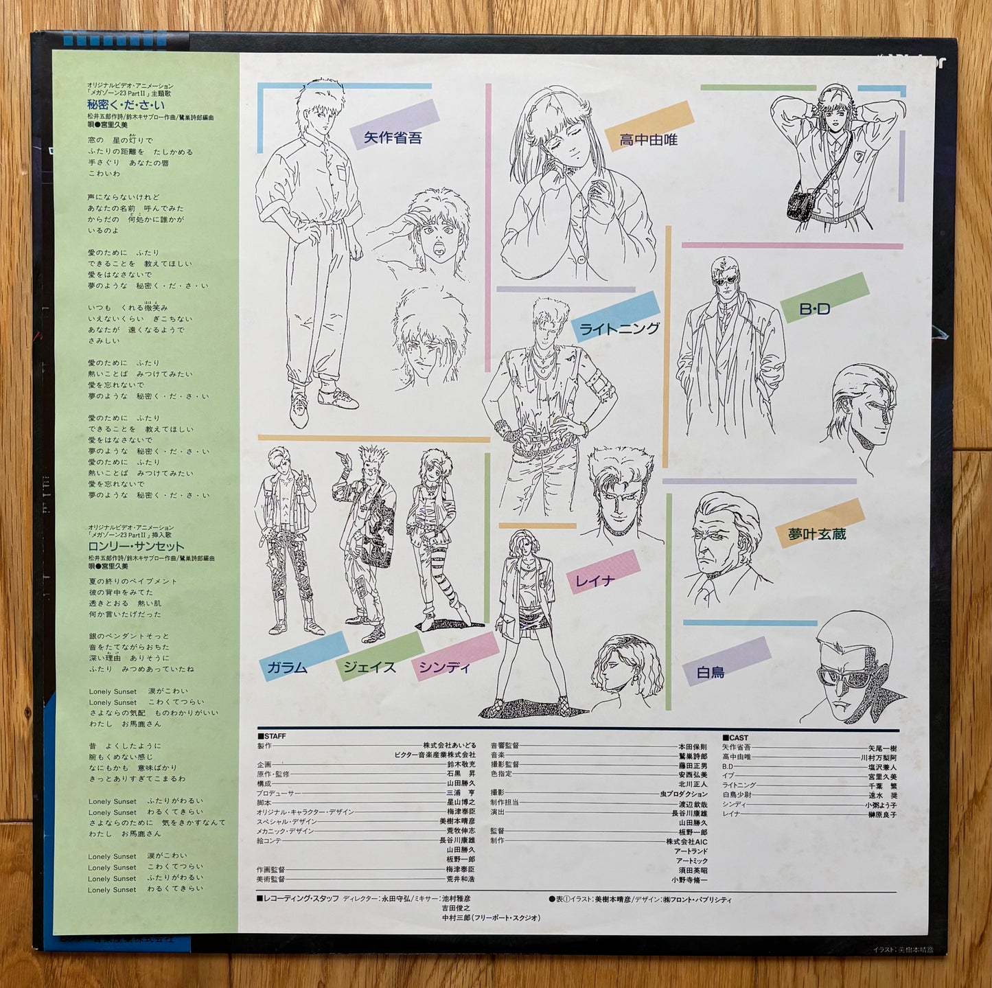 Tokio 23 Megazone 23” (1986)
