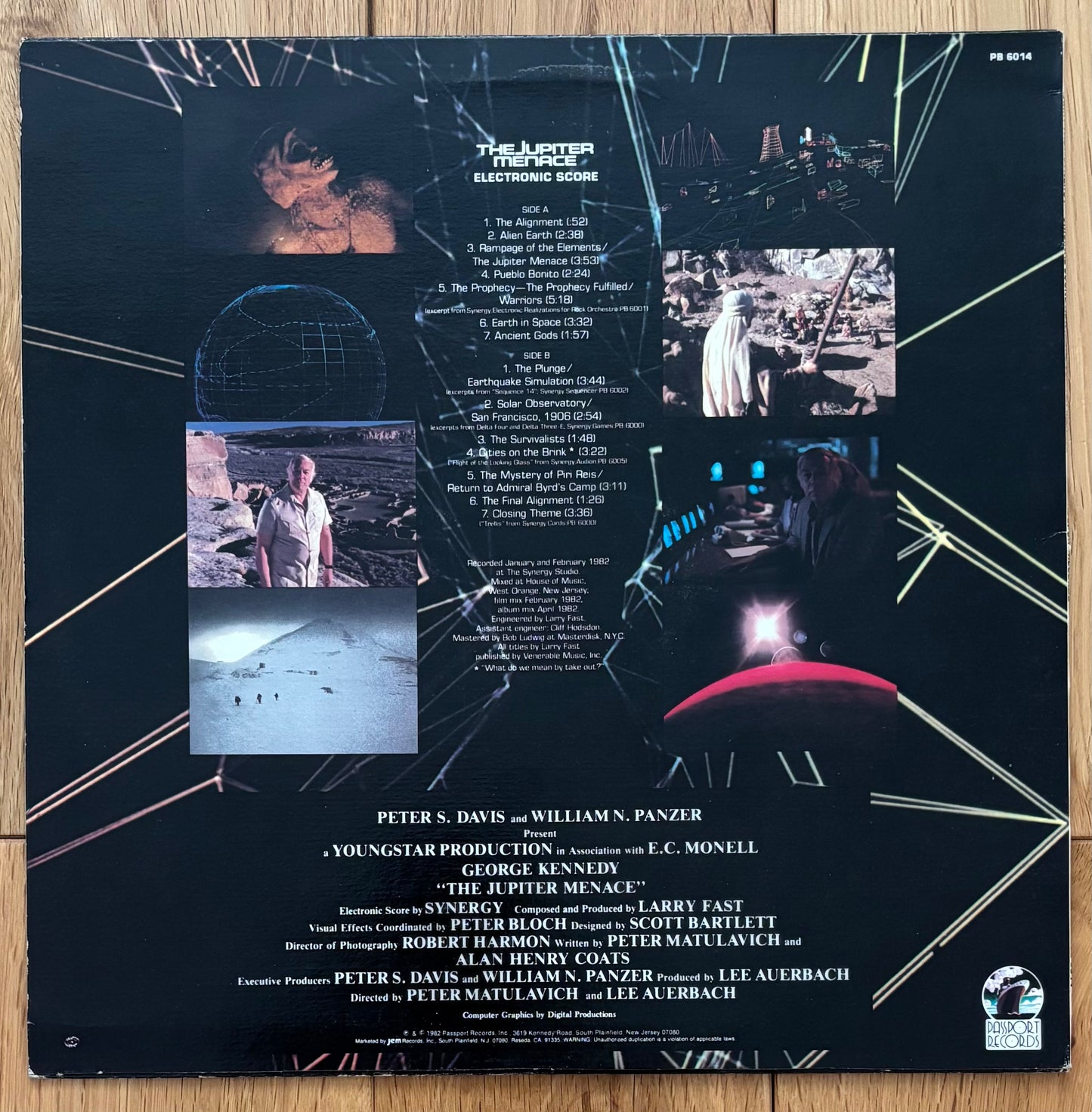 The Jupiter Menace (1982) US Press