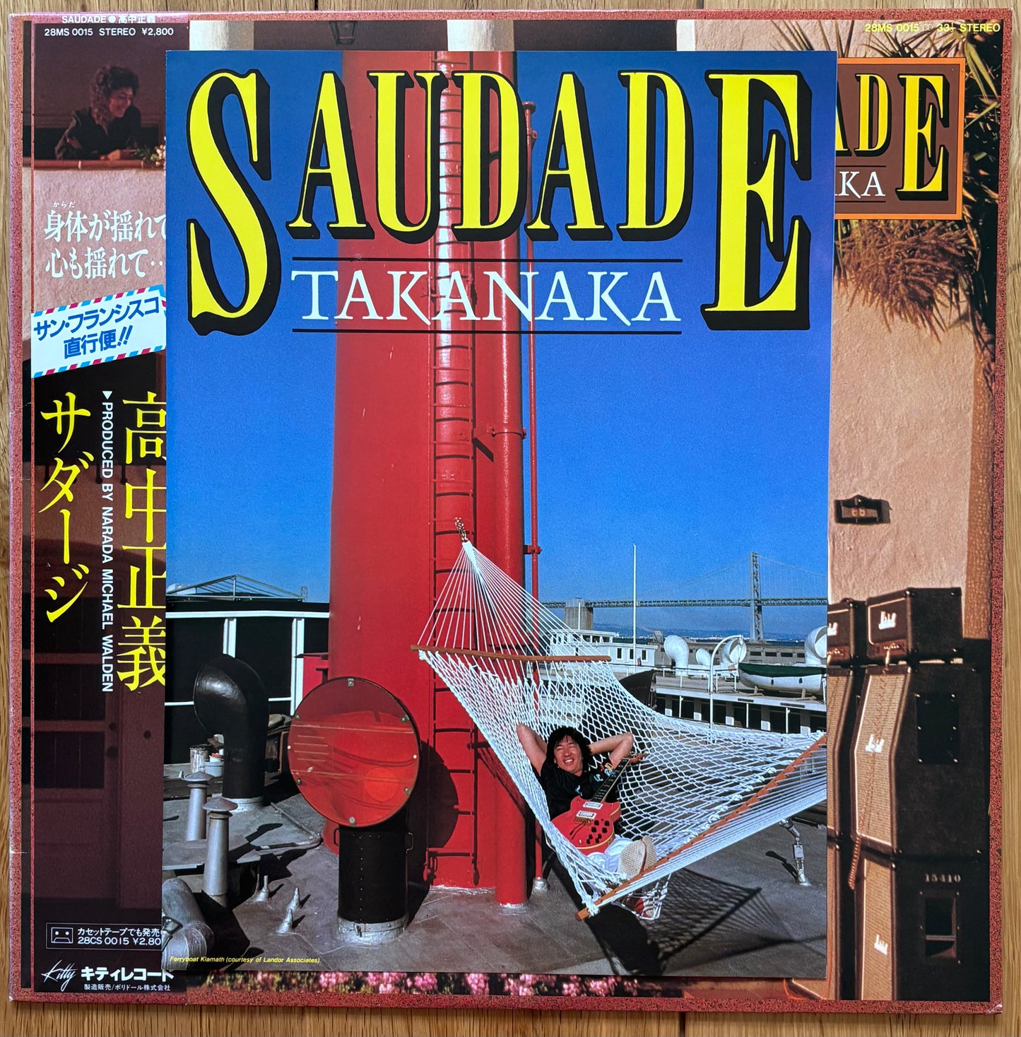 Masayoshi Takanaka “Saudade” (1982) First Press
