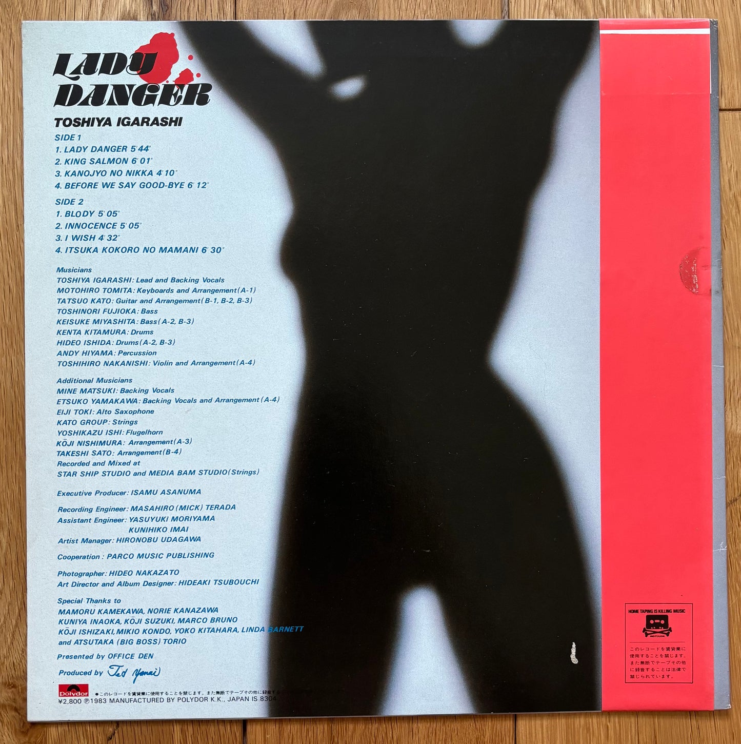 Toshiya Igarashi “Lady Danger” (1983)
