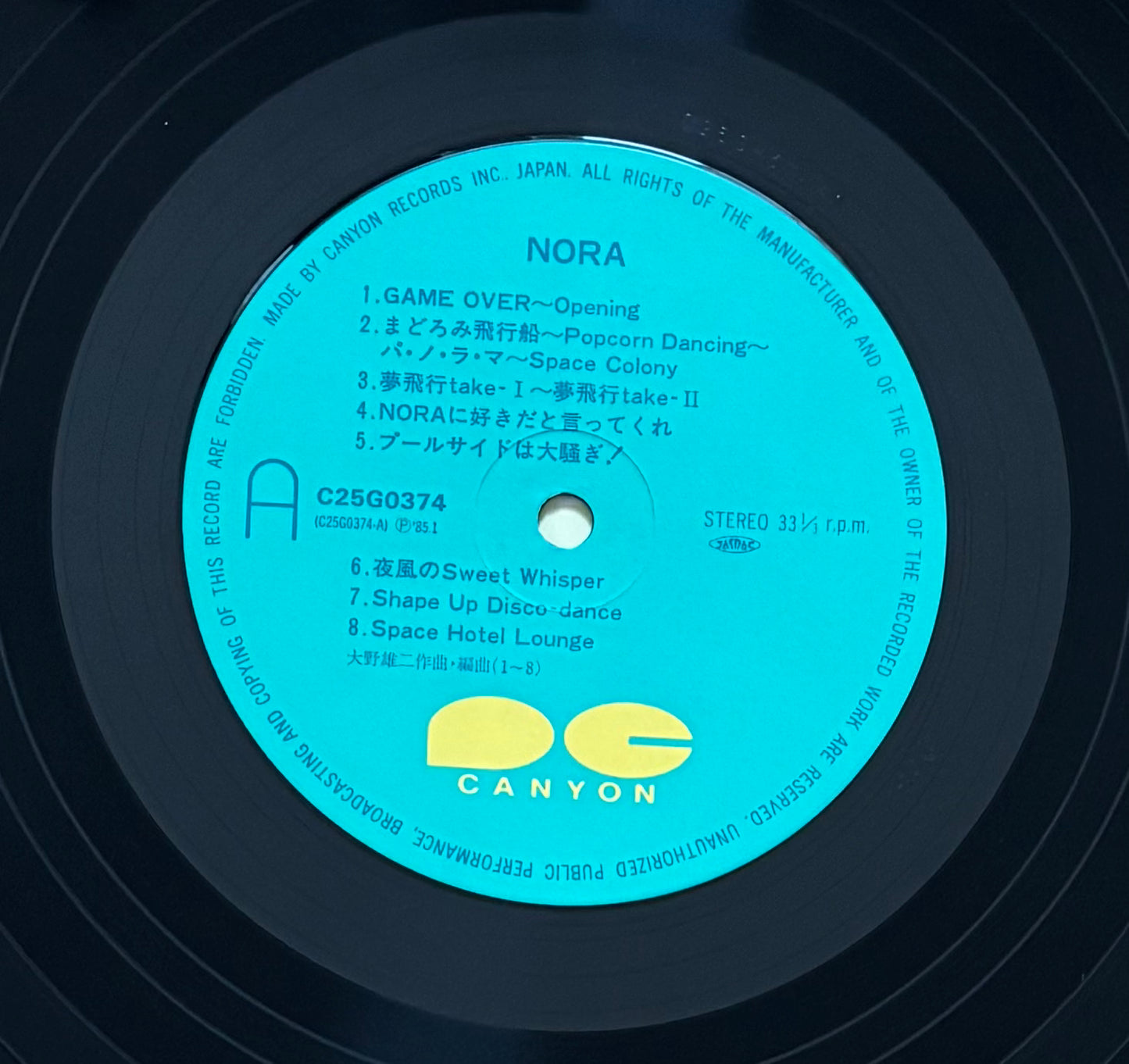 Yuji Ohno "Nora" (1985)
