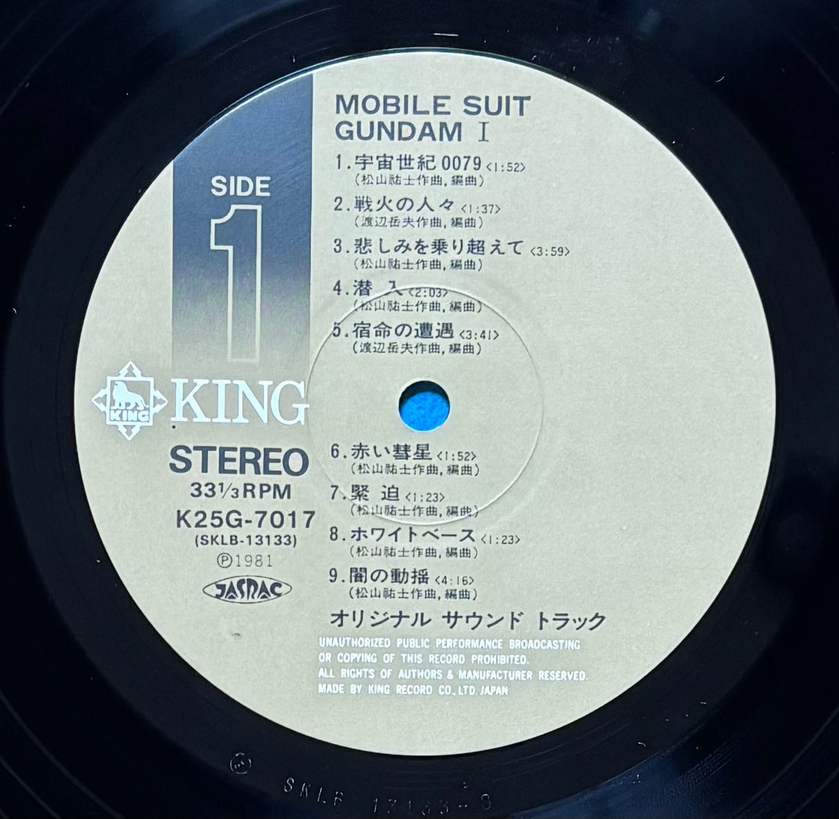 Mobile Suit Gundam I BGM (1981)
