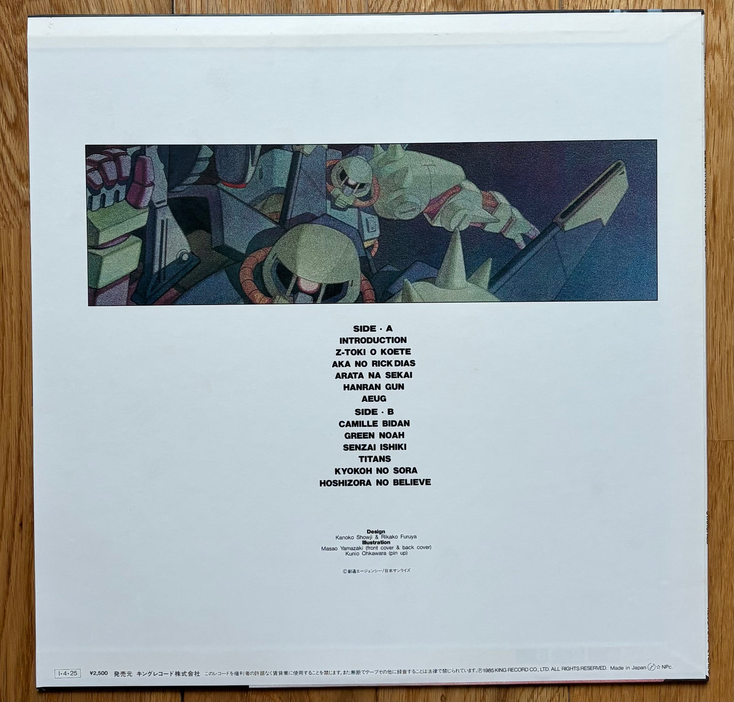 Mobile Suit Z Gundam BGM Collection Vol. 1 (1985)