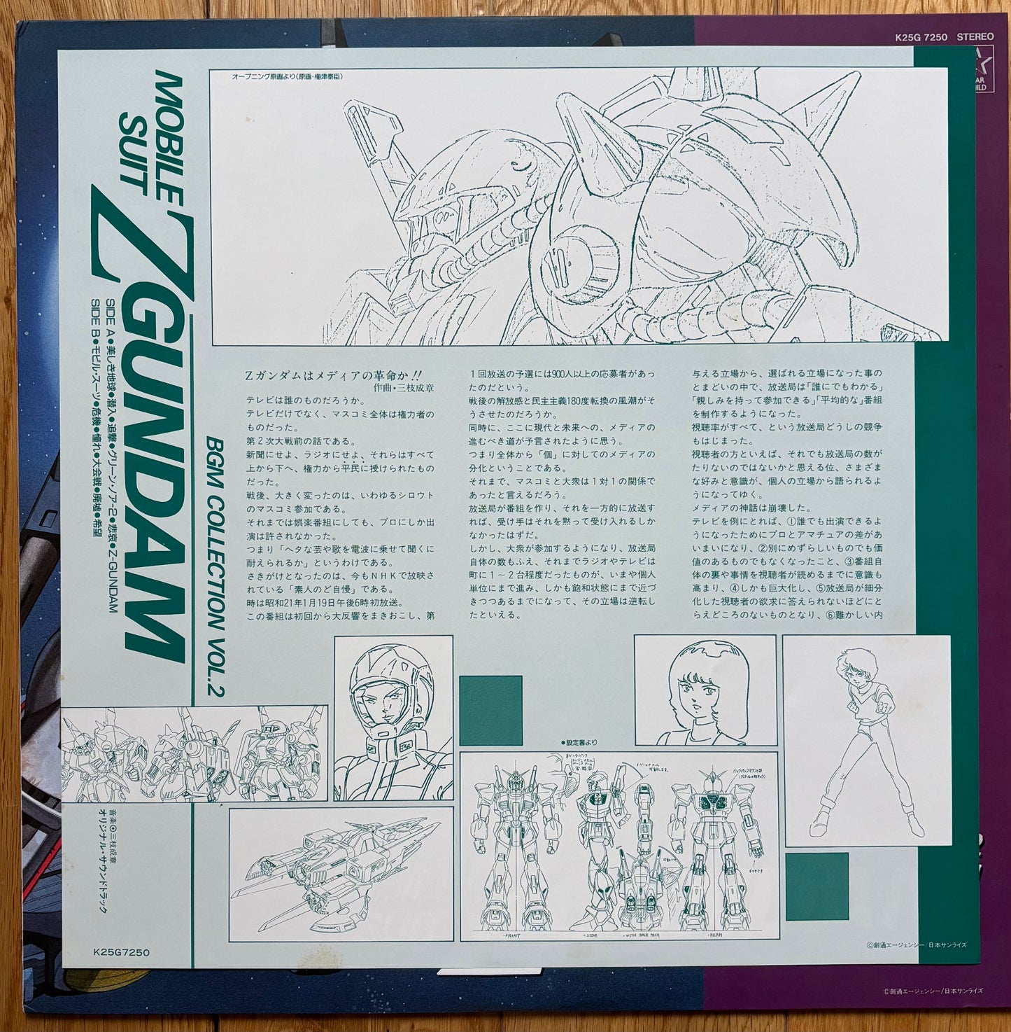 Mobile Suit Z Gundam BGM Collection Vol. 2 (1985)