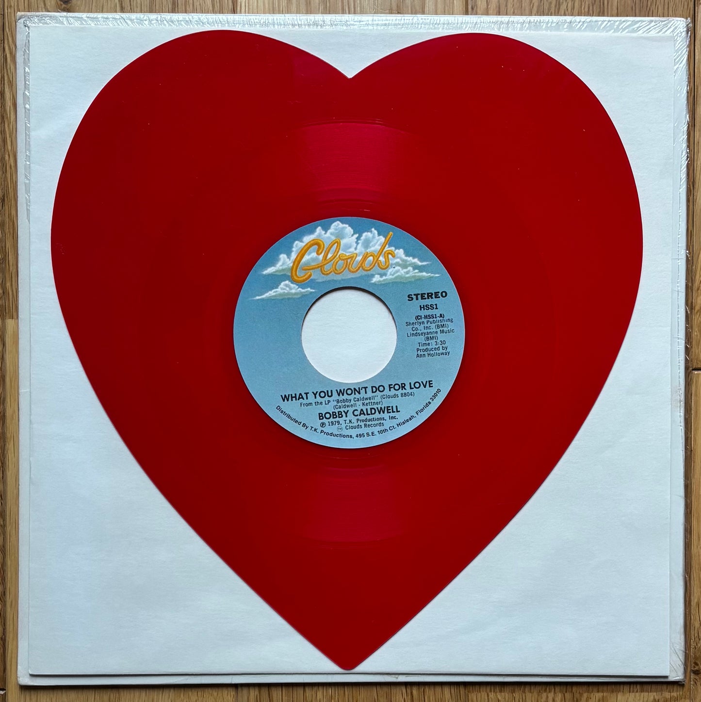 Bobby Caldwell “What You Won’t Do For Love” c/w Love Won’t Wait” (1979) Original US Press