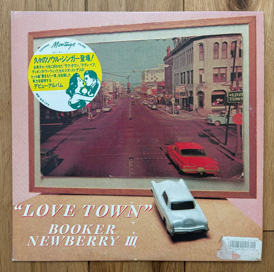 Booker Newberry III "Love Town" (1984) Japanese Press